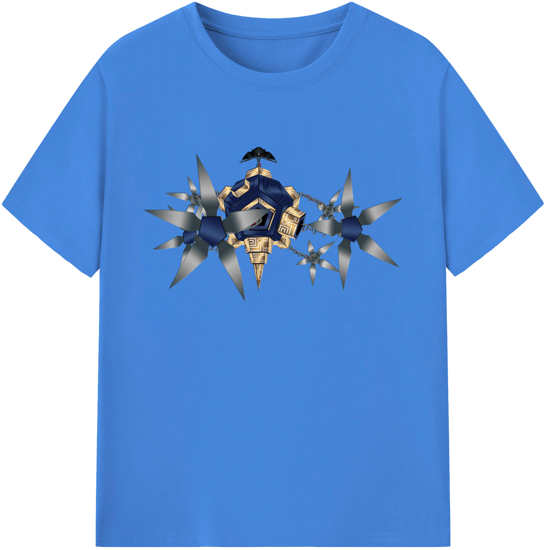 （画像用） Digimon デジタルモンスター/デジモン 綿100％ メンズ半袖Tシャツ｜肌触りやわらか＆通気性