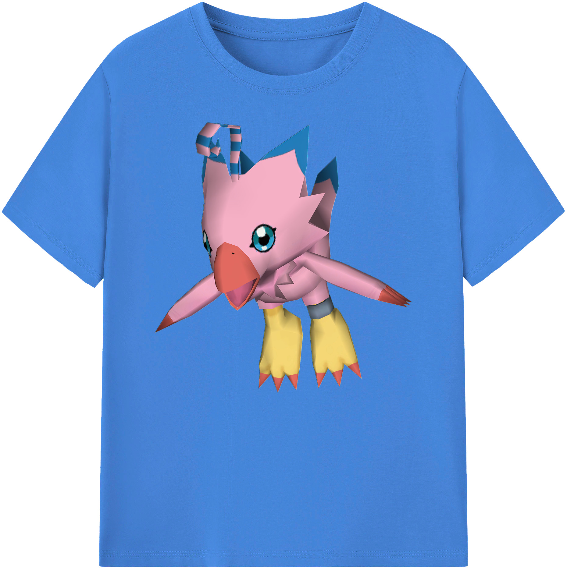 （画像用） Digimon デジタルモンスター/デジモン 綿100％ メンズ半袖Tシャツ｜肌触りやわらか＆通気性