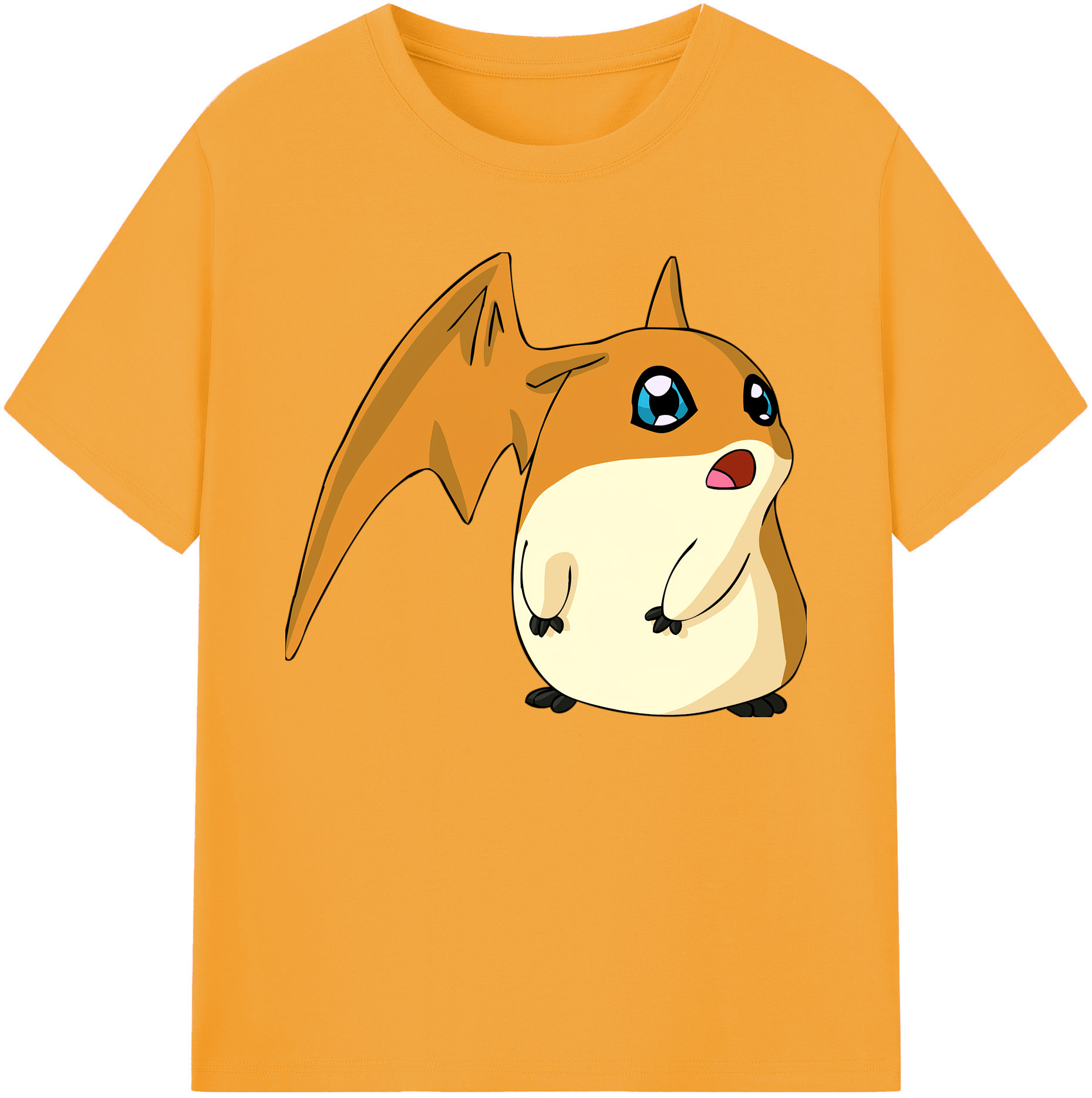 （画像用） Digimon デジタルモンスター/デジモン 綿100％ メンズ半袖Tシャツ｜肌触りやわらか＆通気性