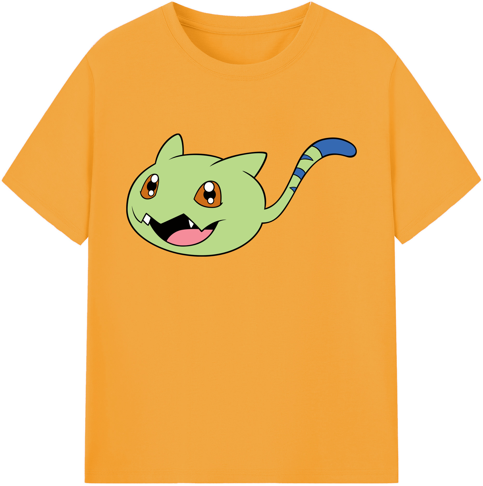 （画像用） Digimon デジタルモンスター/デジモン 綿100％ メンズ半袖Tシャツ｜肌触りやわらか＆通気性