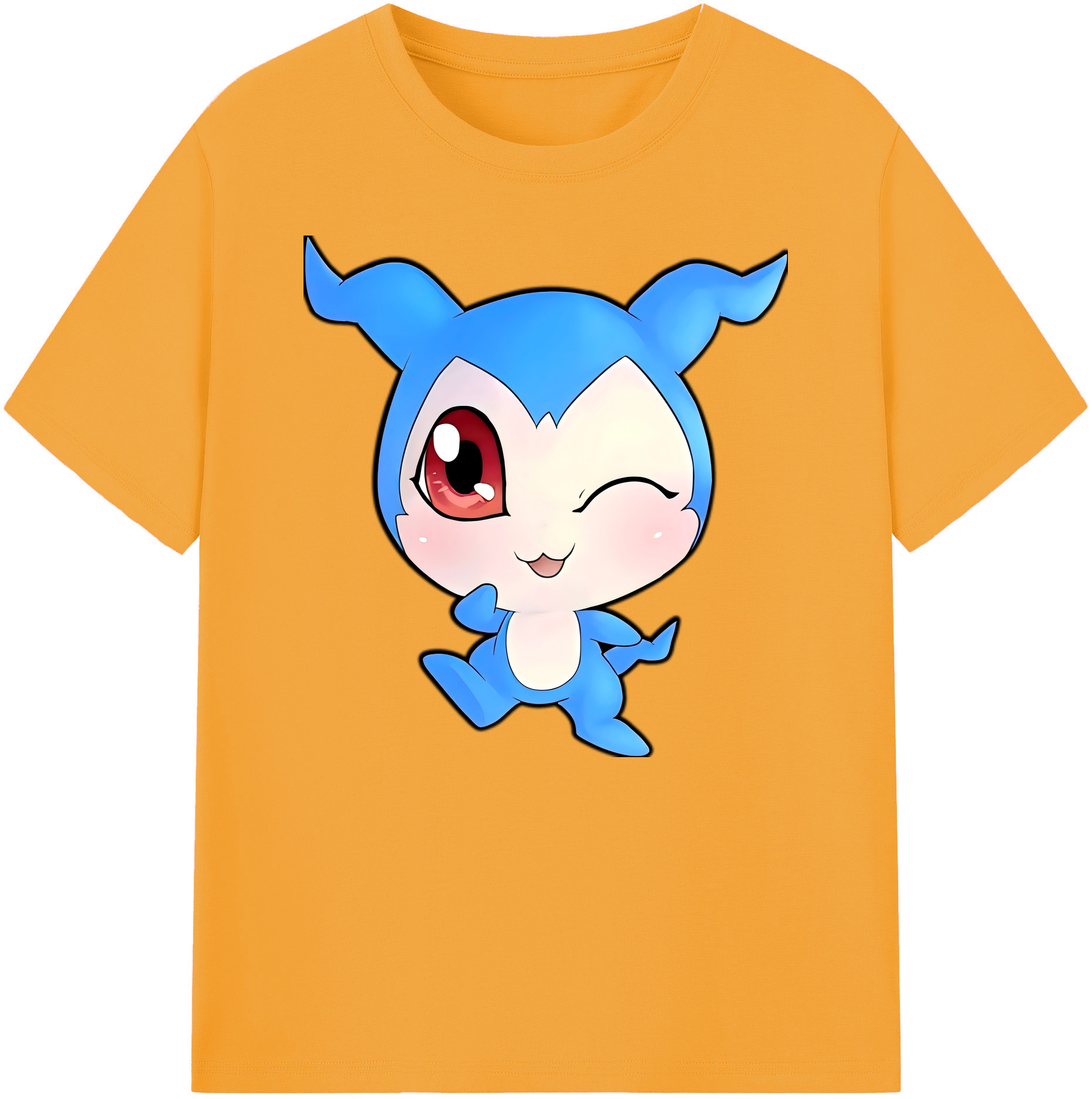（画像用） Digimon デジタルモンスター/デジモン 綿100％ メンズ半袖Tシャツ｜肌触りやわらか＆通気性