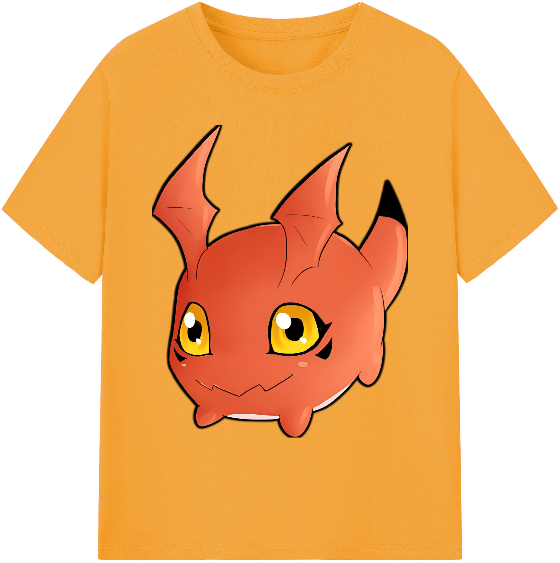 （画像用） Digimon デジタルモンスター/デジモン 綿100％ メンズ半袖Tシャツ｜肌触りやわらか＆通気性
