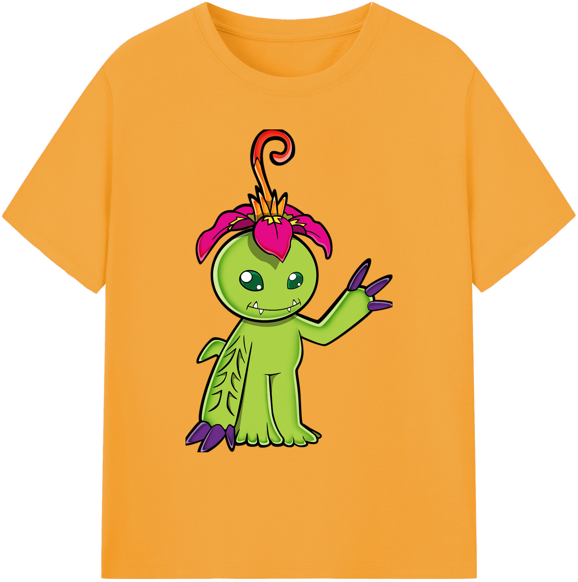（画像用） Digimon デジタルモンスター/デジモン 綿100％ メンズ半袖Tシャツ｜肌触りやわらか＆通気性