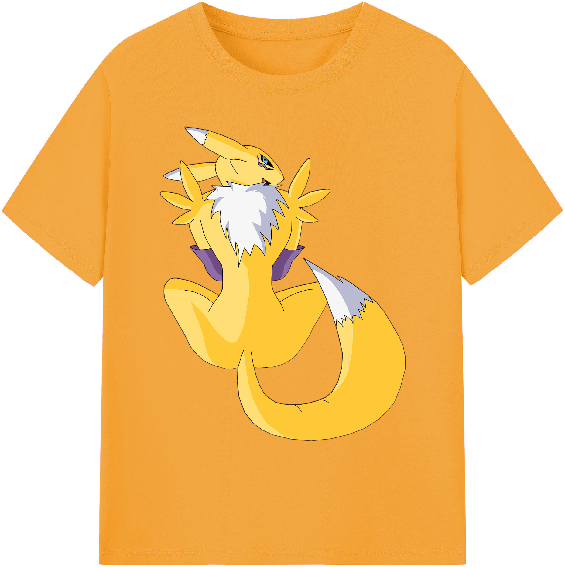 （画像用） Digimon デジタルモンスター/デジモン 綿100％ メンズ半袖Tシャツ｜肌触りやわらか＆通気性