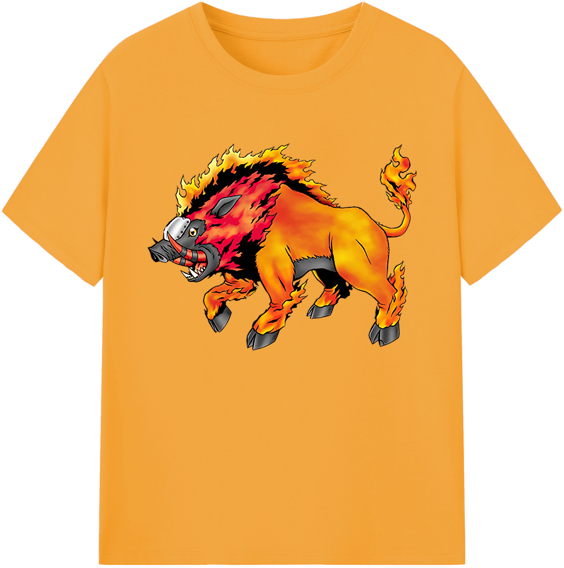 （画像用） Digimon デジタルモンスター/デジモン 綿100％ メンズ半袖Tシャツ｜肌触りやわらか＆通気性
