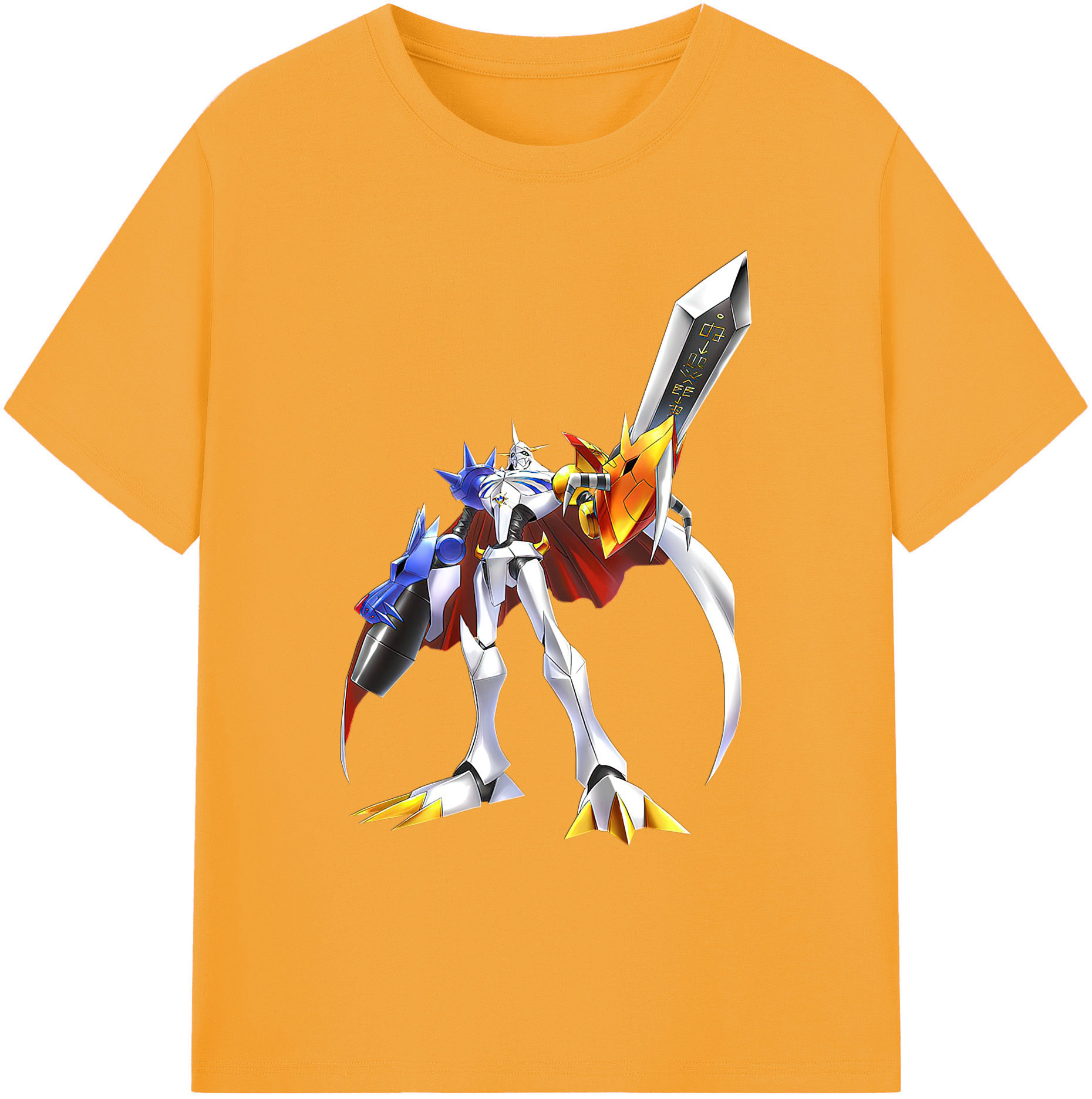 （画像用） Digimon デジタルモンスター/デジモン 綿100％ メンズ半袖Tシャツ｜肌触りやわらか＆通気性