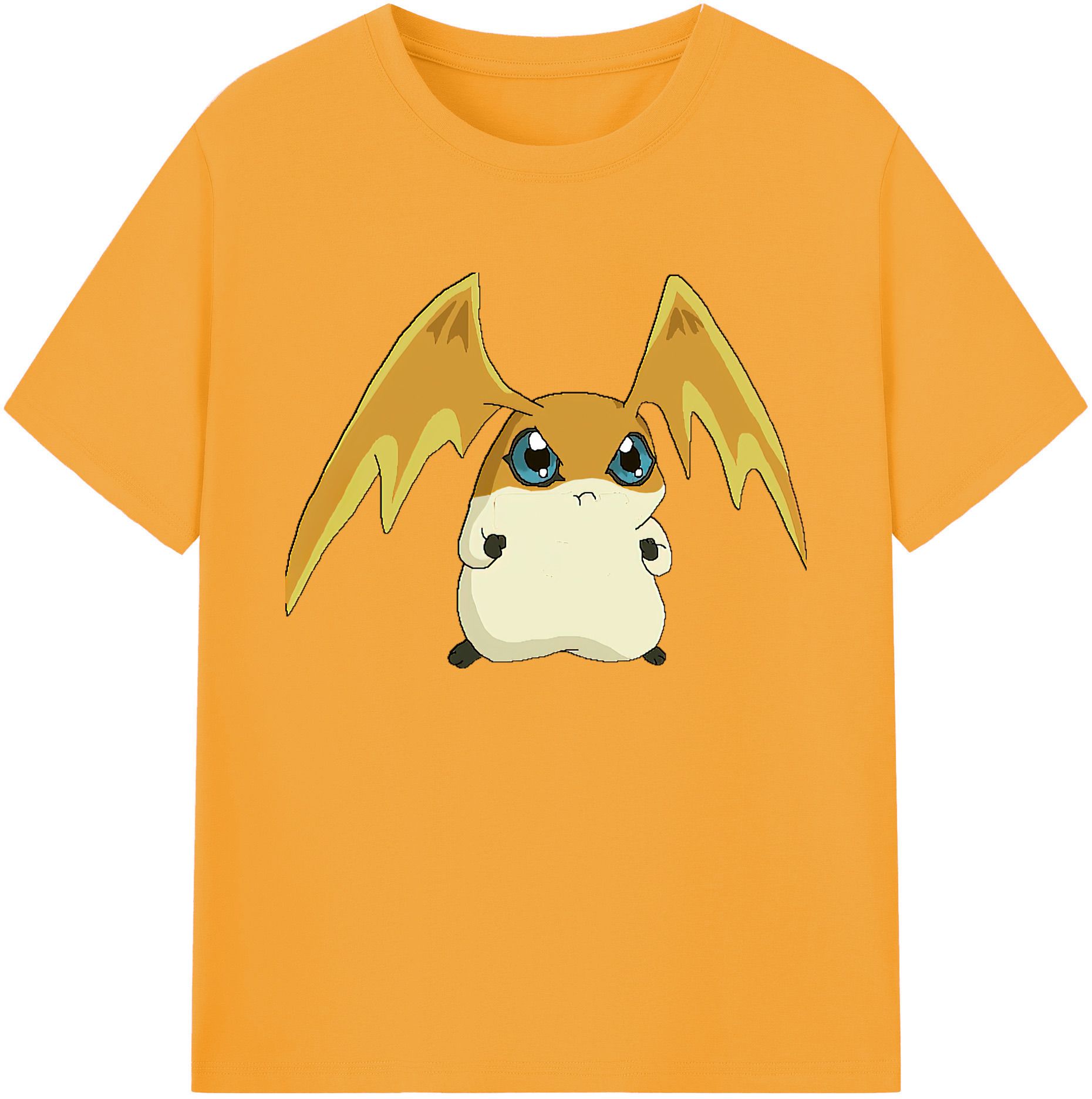 （画像用） Digimon デジタルモンスター/デジモン 綿100％ メンズ半袖Tシャツ｜肌触りやわらか＆通気性
