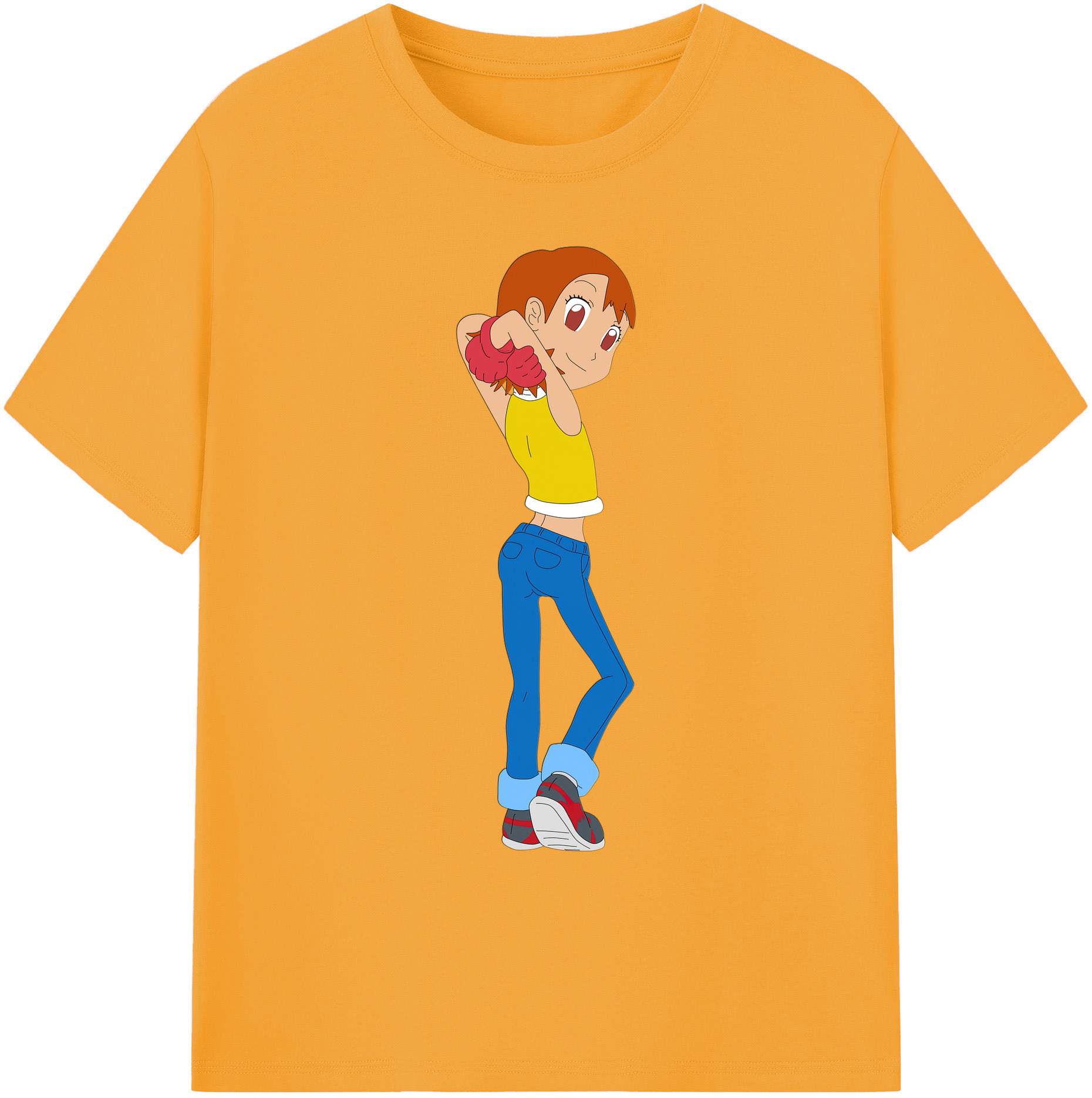 （画像用） Digimon デジタルモンスター/デジモン 綿100％ メンズ半袖Tシャツ｜肌触りやわらか＆通気性