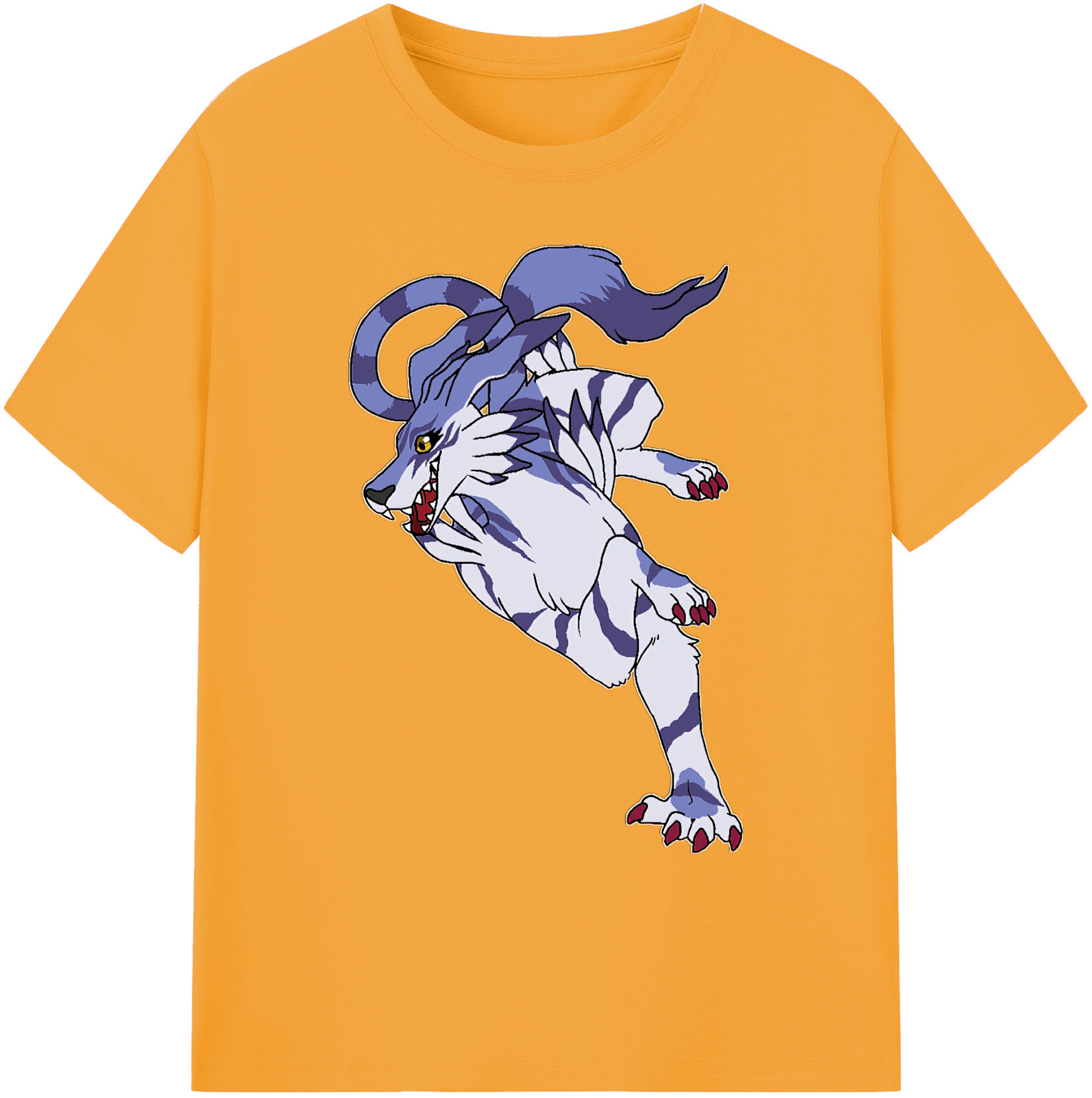 （画像用） Digimon デジタルモンスター/デジモン 綿100％ メンズ半袖Tシャツ｜肌触りやわらか＆通気性