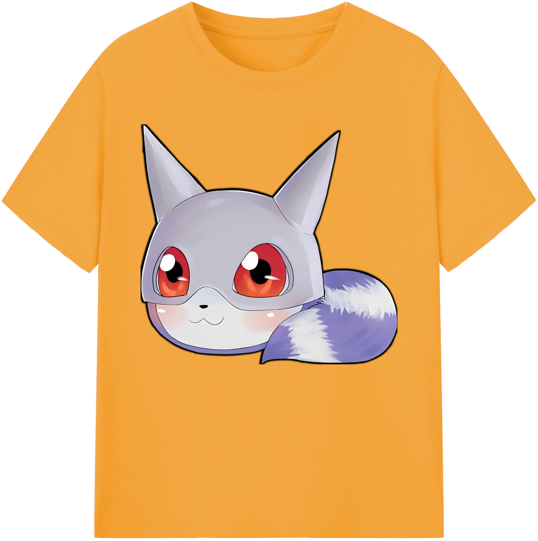 （画像用） Digimon デジタルモンスター/デジモン 綿100％ メンズ半袖Tシャツ｜肌触りやわらか＆通気性