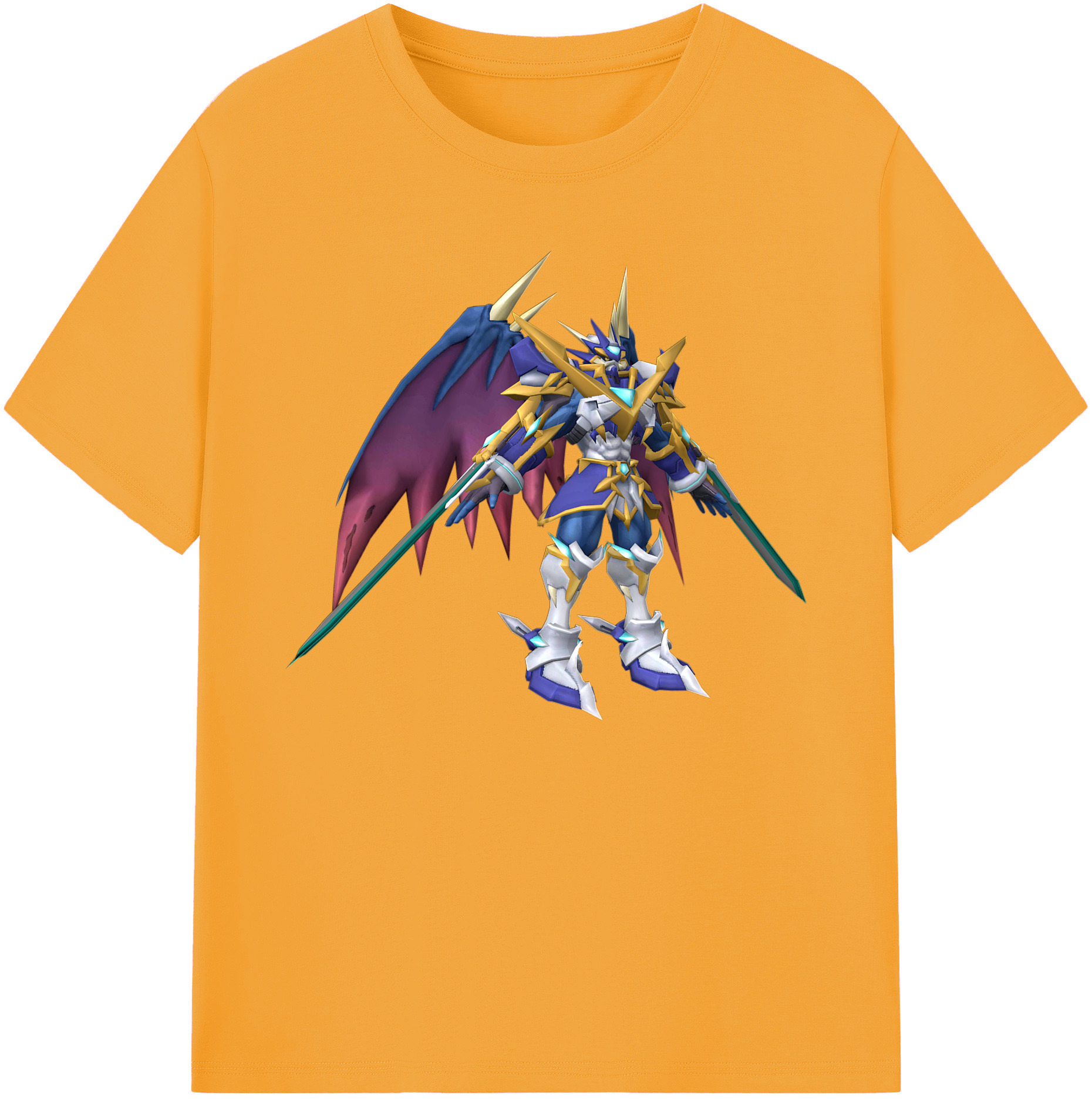 （画像用） Digimon デジタルモンスター/デジモン 綿100％ メンズ半袖Tシャツ｜肌触りやわらか＆通気性