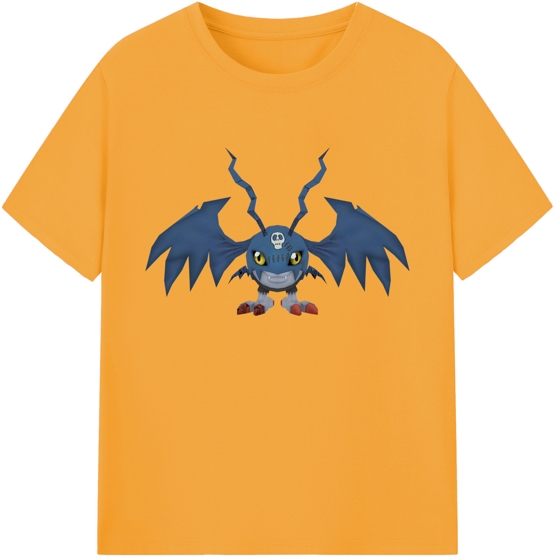 （画像用） Digimon デジタルモンスター/デジモン 綿100％ メンズ半袖Tシャツ｜肌触りやわらか＆通気性