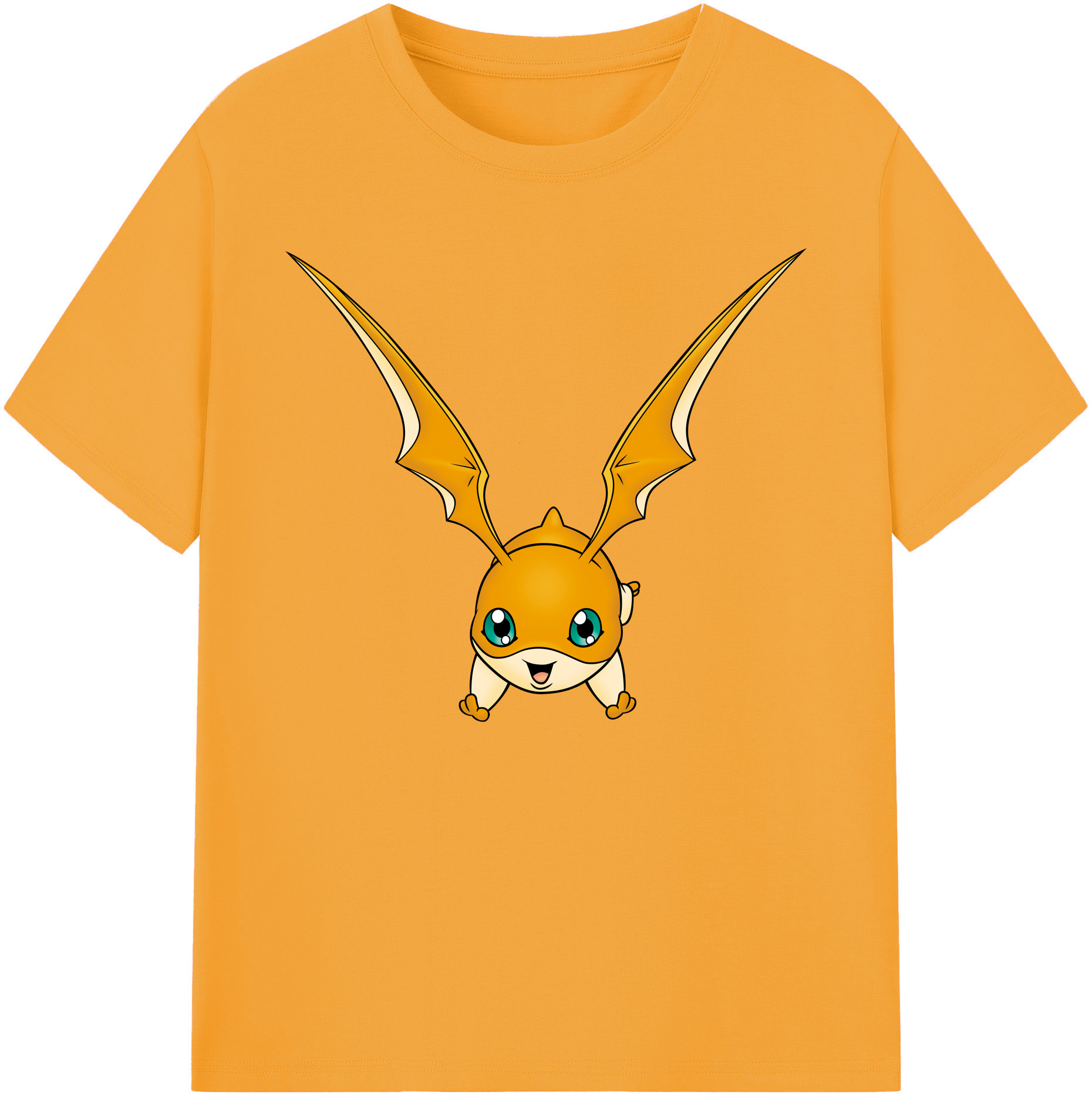 （画像用） Digimon デジタルモンスター/デジモン 綿100％ メンズ半袖Tシャツ｜肌触りやわらか＆通気性