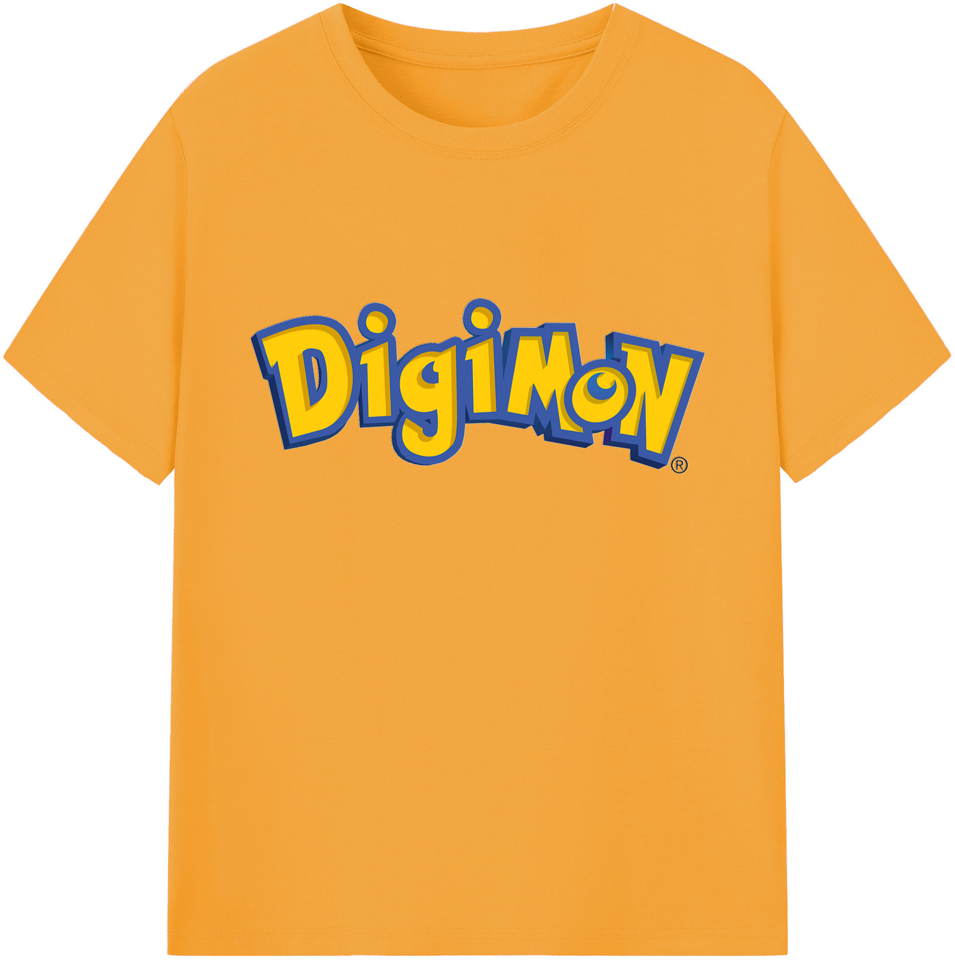 （画像用） Digimon デジタルモンスター/デジモン 綿100％ メンズ半袖Tシャツ｜肌触りやわらか＆通気性