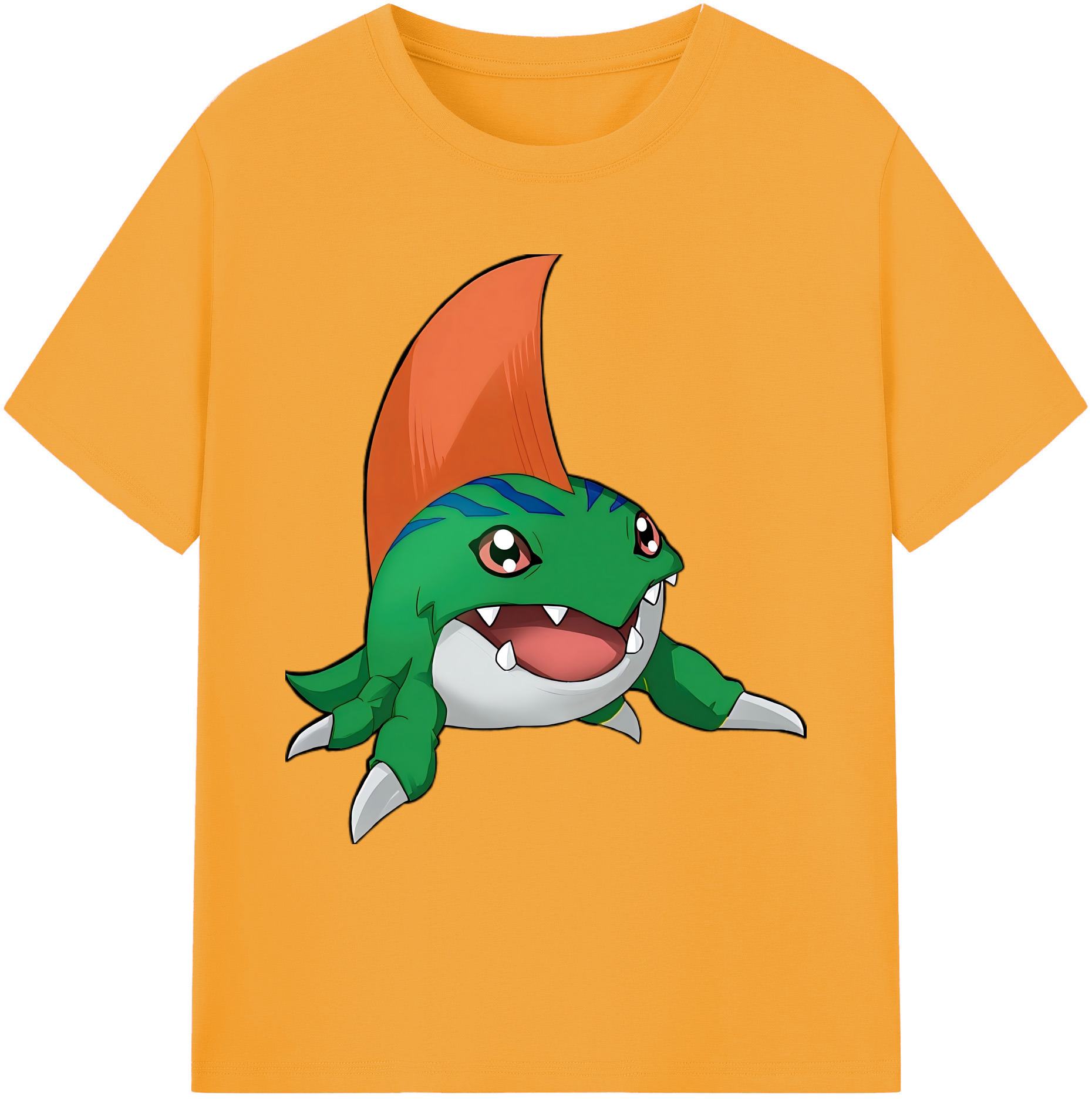 （画像用） Digimon デジタルモンスター/デジモン 綿100％ メンズ半袖Tシャツ｜肌触りやわらか＆通気性