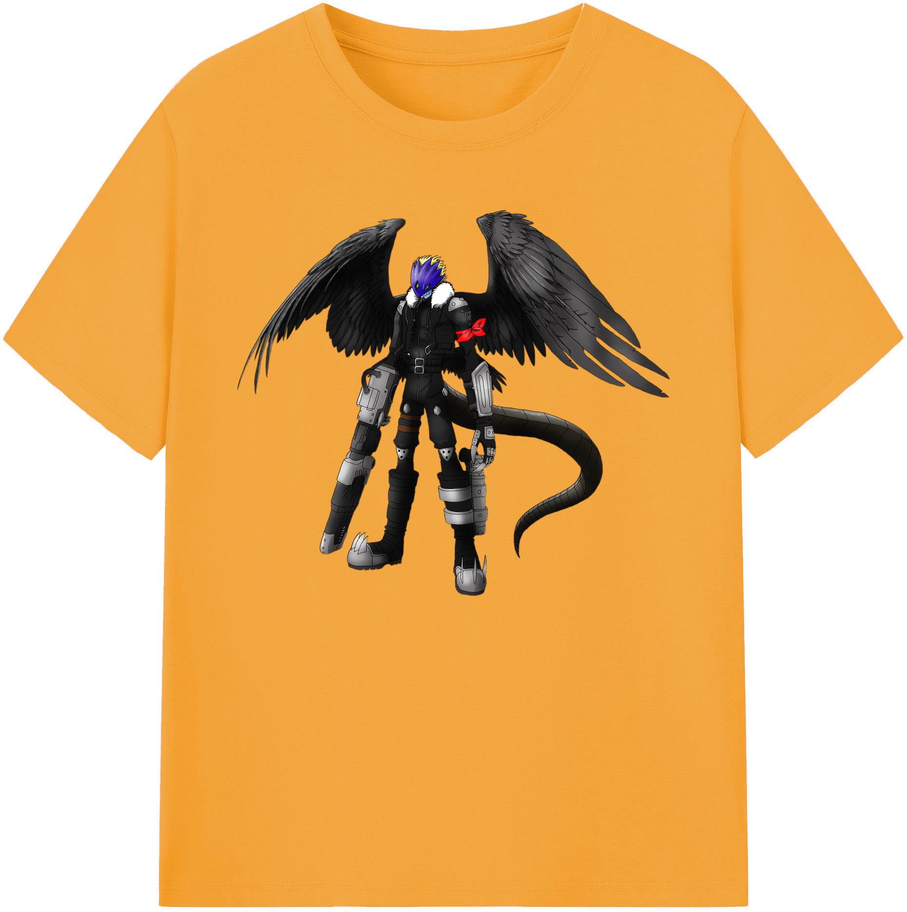 （画像用） Digimon デジタルモンスター/デジモン 綿100％ メンズ半袖Tシャツ｜肌触りやわらか＆通気性