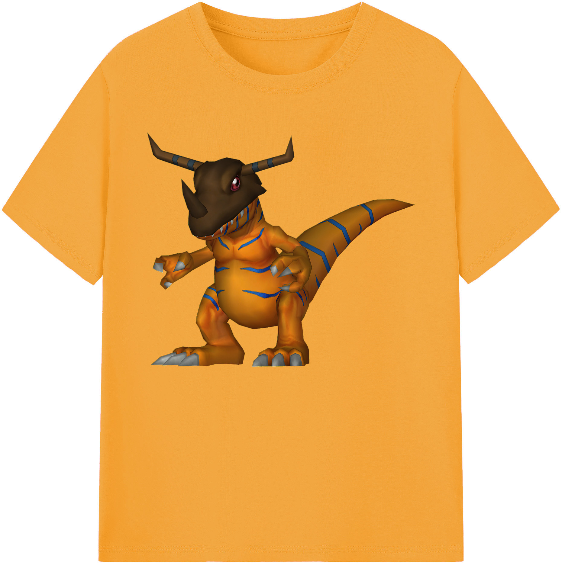 （画像用） Digimon デジタルモンスター/デジモン 綿100％ メンズ半袖Tシャツ｜肌触りやわらか＆通気性