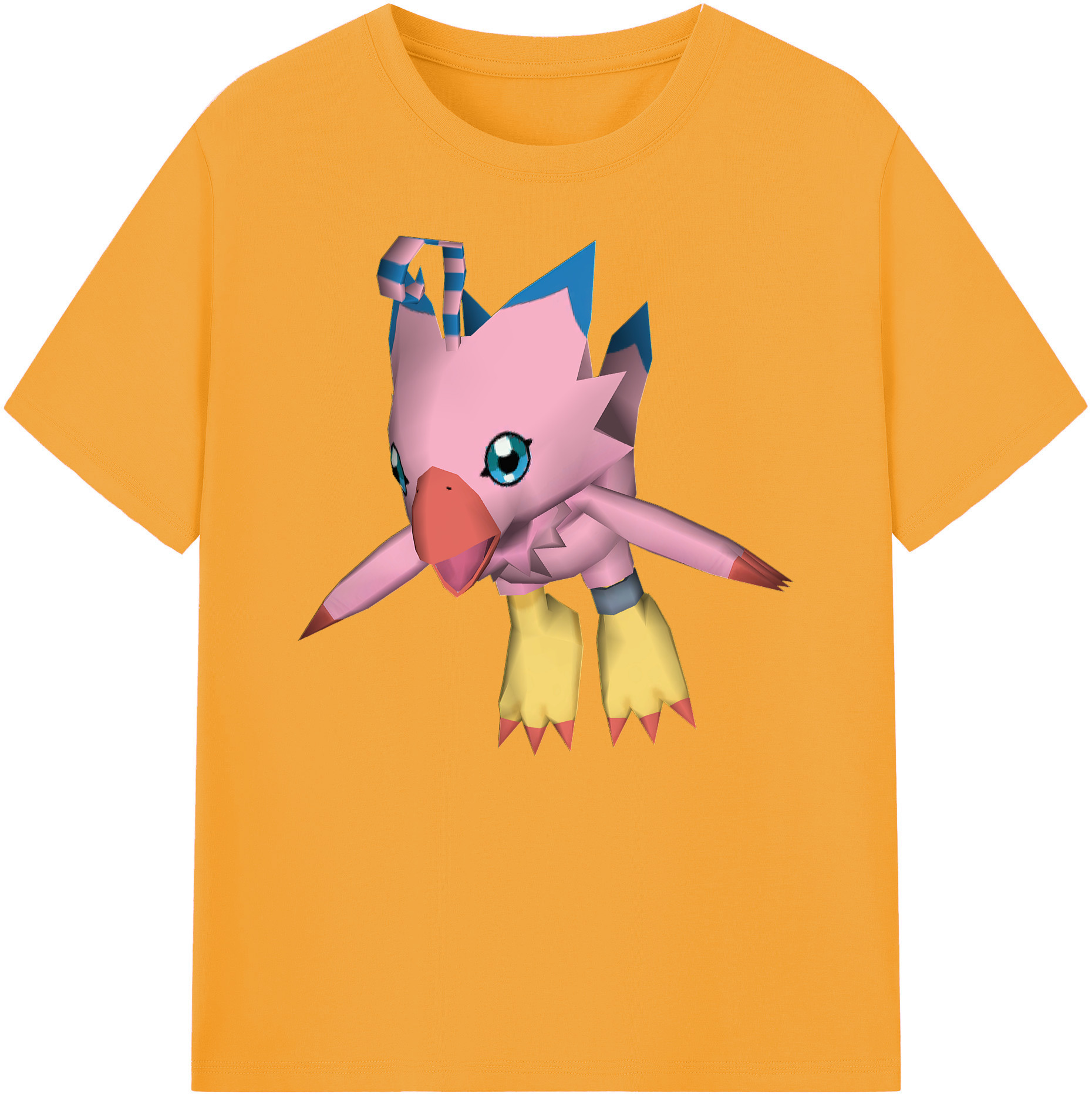 （画像用） Digimon デジタルモンスター/デジモン 綿100％ メンズ半袖Tシャツ｜肌触りやわらか＆通気性