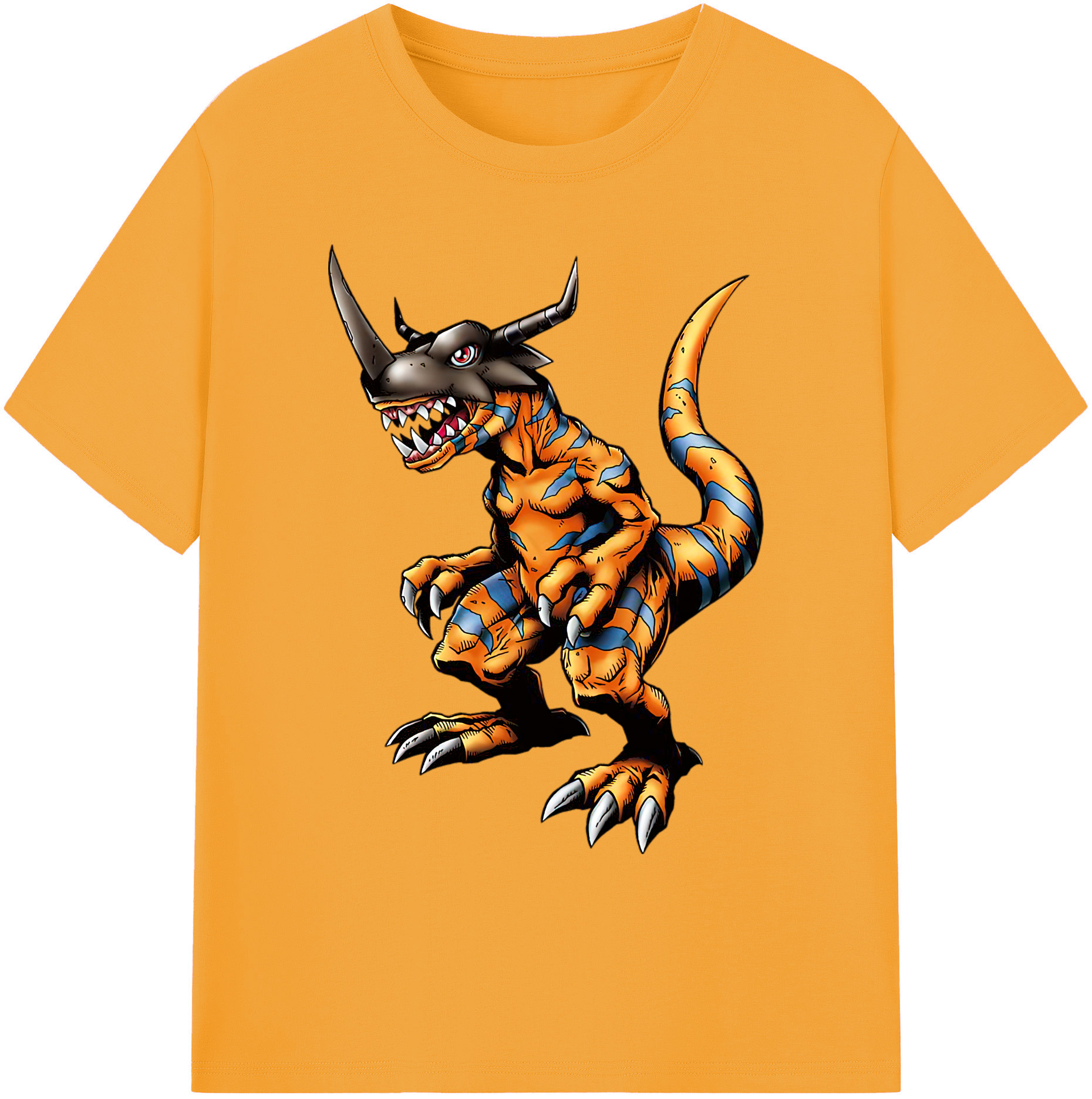 （画像用） Digimon デジタルモンスター/デジモン 綿100％ メンズ半袖Tシャツ｜肌触りやわらか＆通気性