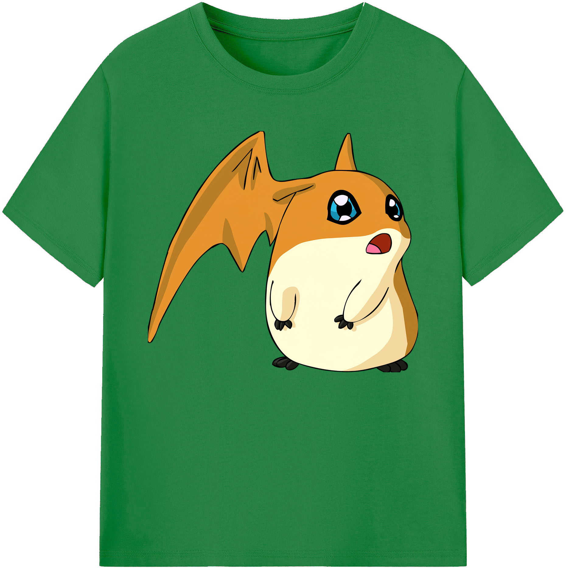 （画像用） Digimon デジタルモンスター/デジモン 綿100％ メンズ半袖Tシャツ｜肌触りやわらか＆通気性