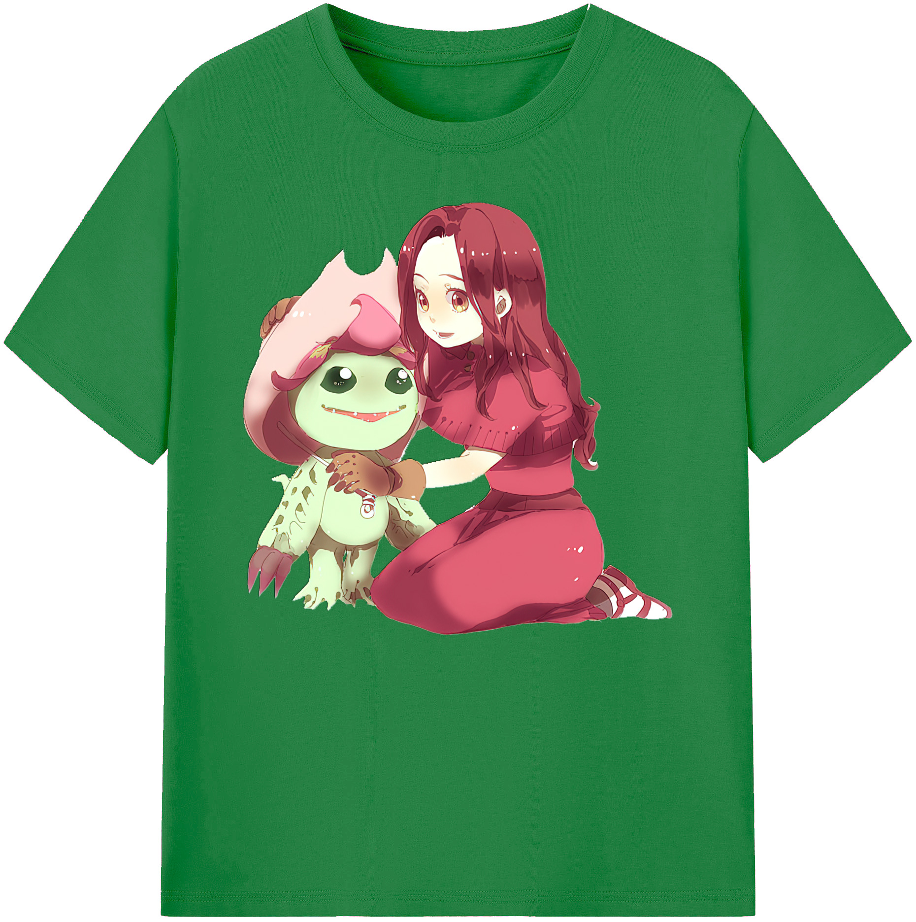 （画像用） Digimon デジタルモンスター/デジモン 綿100％ メンズ半袖Tシャツ｜肌触りやわらか＆通気性