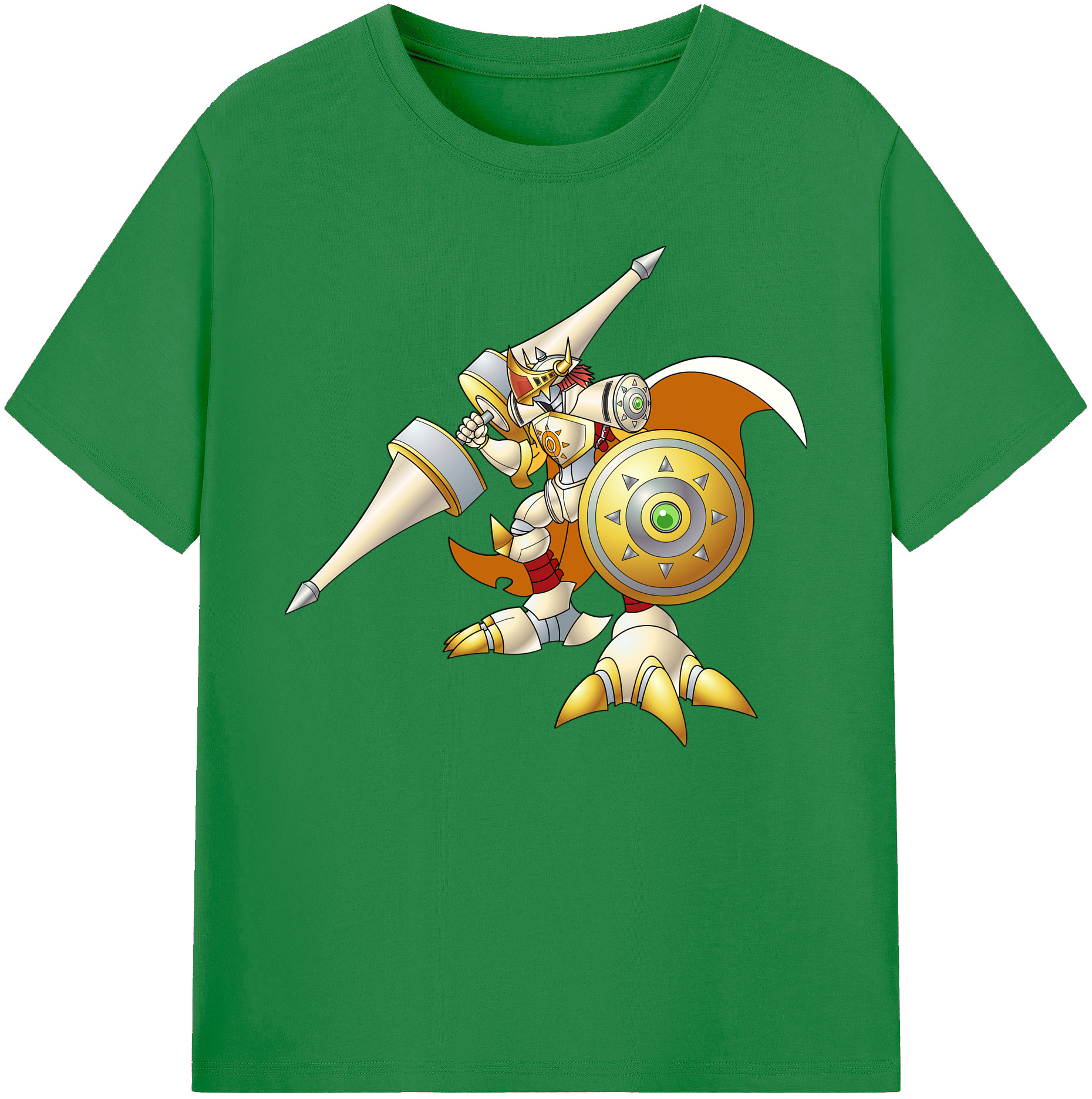 （画像用） Digimon デジタルモンスター/デジモン 綿100％ メンズ半袖Tシャツ｜肌触りやわらか＆通気性