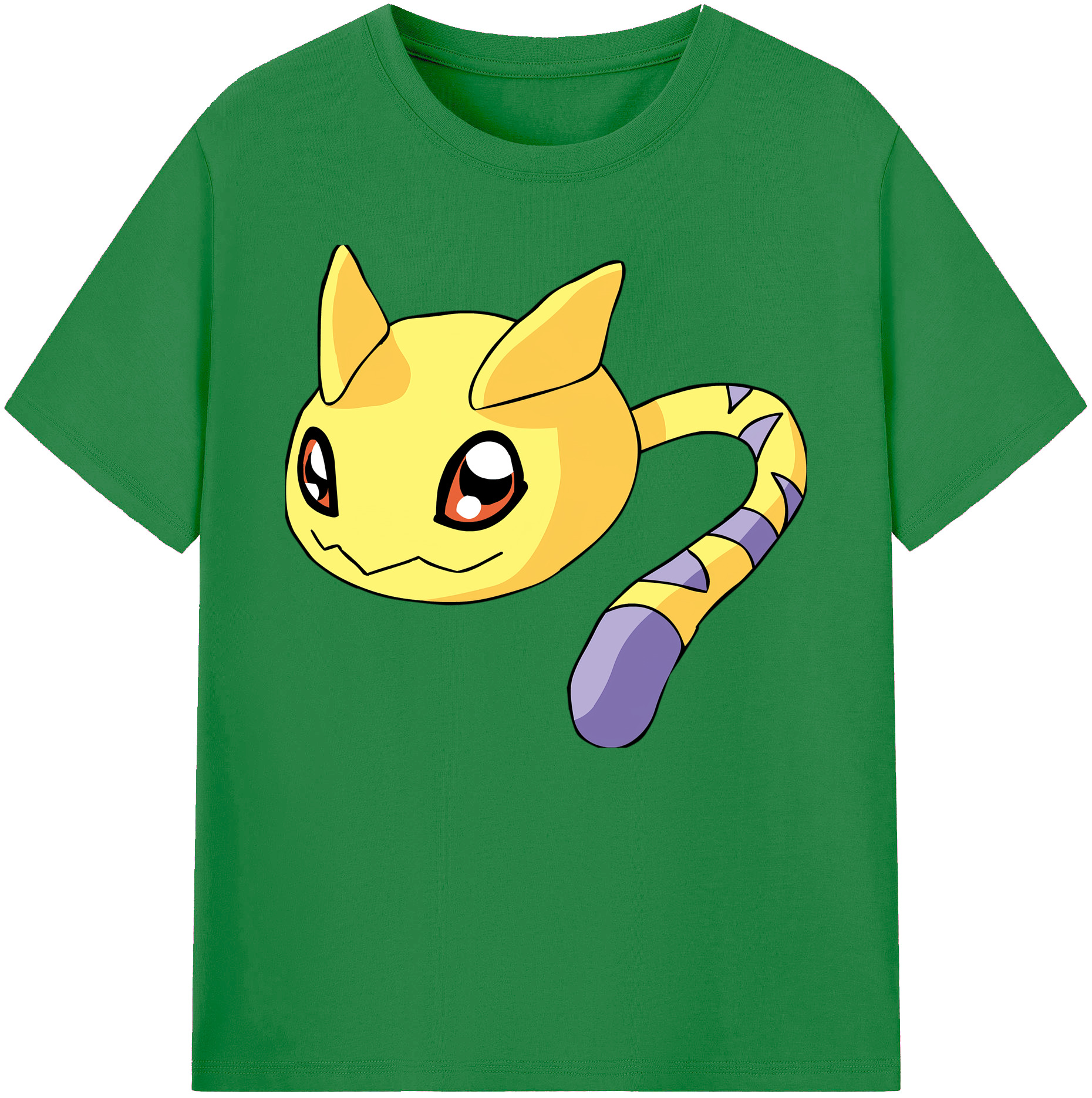 （画像用） Digimon デジタルモンスター/デジモン 綿100％ メンズ半袖Tシャツ｜肌触りやわらか＆通気性