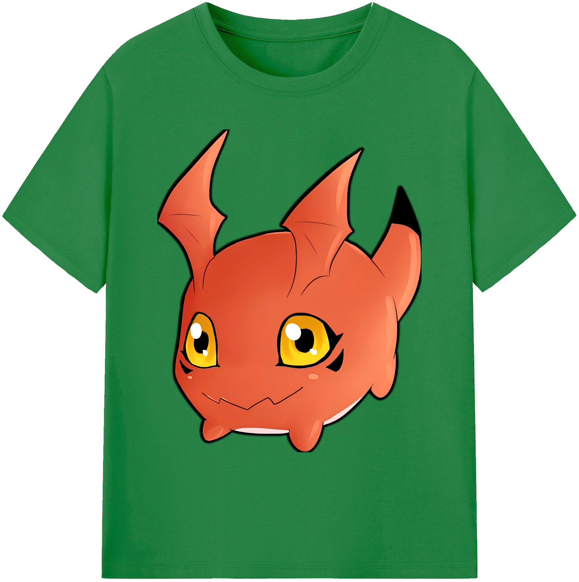 （画像用） Digimon デジタルモンスター/デジモン 綿100％ メンズ半袖Tシャツ｜肌触りやわらか＆通気性