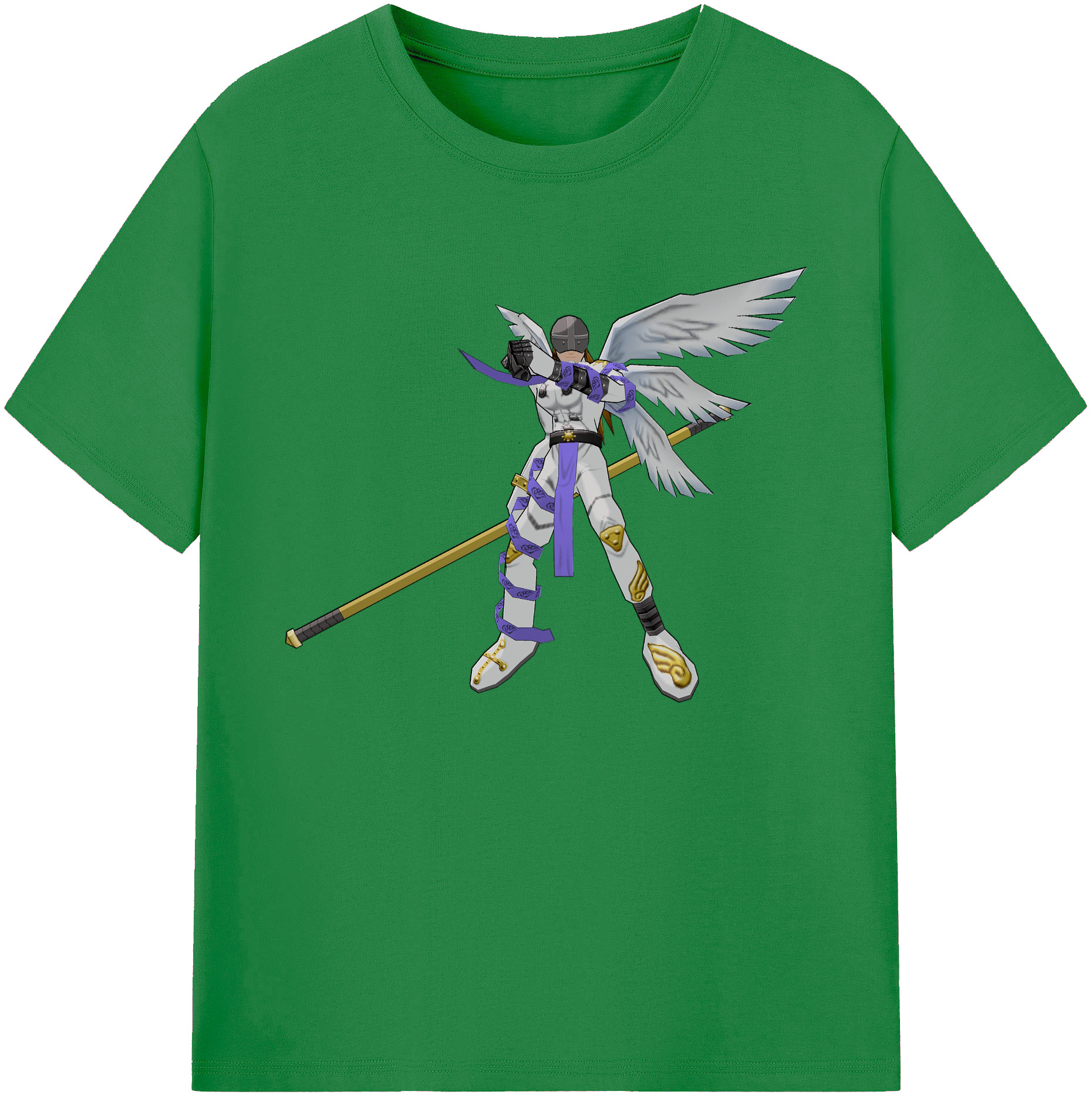 （画像用） Digimon デジタルモンスター/デジモン 綿100％ メンズ半袖Tシャツ｜肌触りやわらか＆通気性