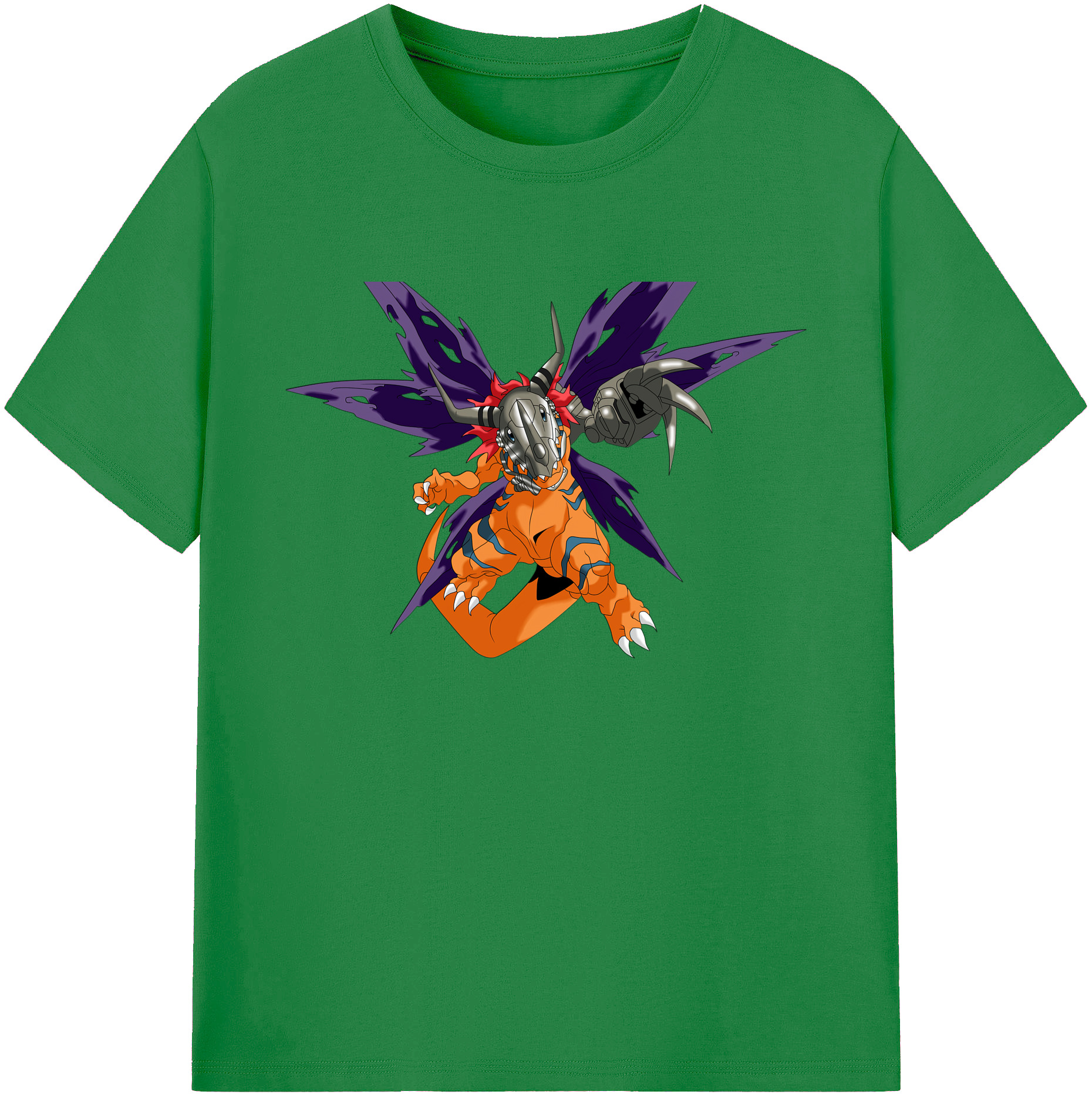 （画像用） Digimon デジタルモンスター/デジモン 綿100％ メンズ半袖Tシャツ｜肌触りやわらか＆通気性