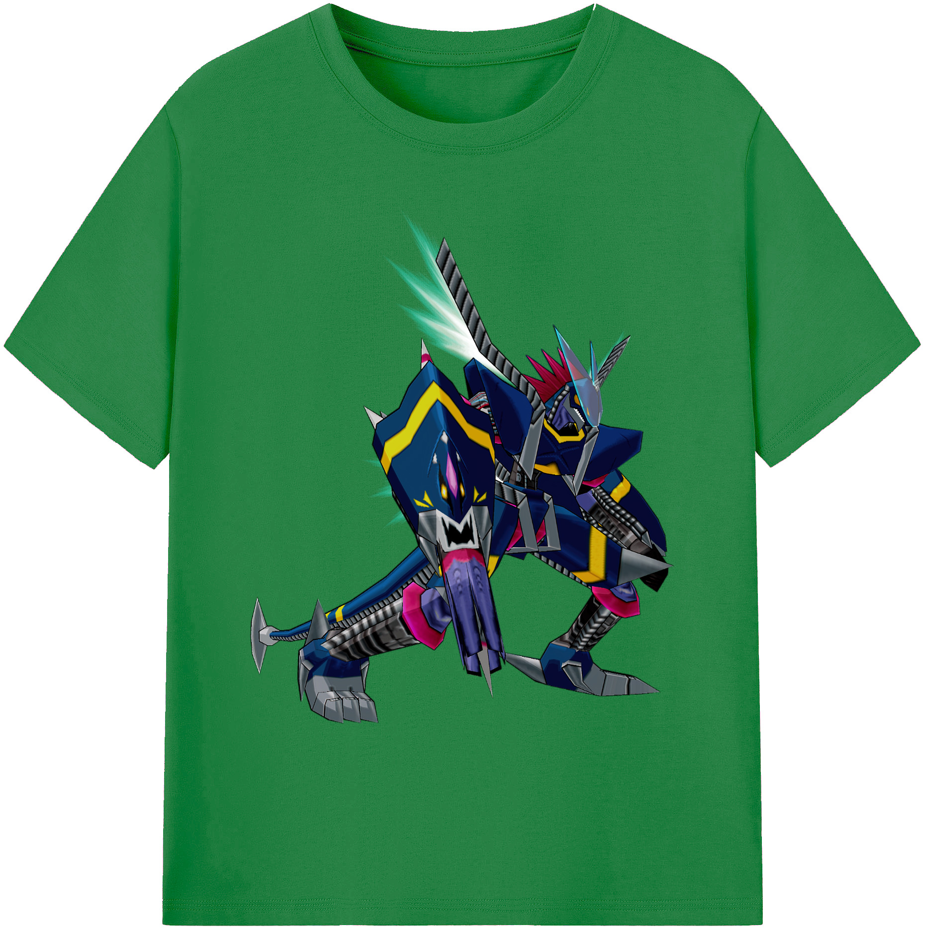 （画像用） Digimon デジタルモンスター/デジモン 綿100％ メンズ半袖Tシャツ｜肌触りやわらか＆通気性