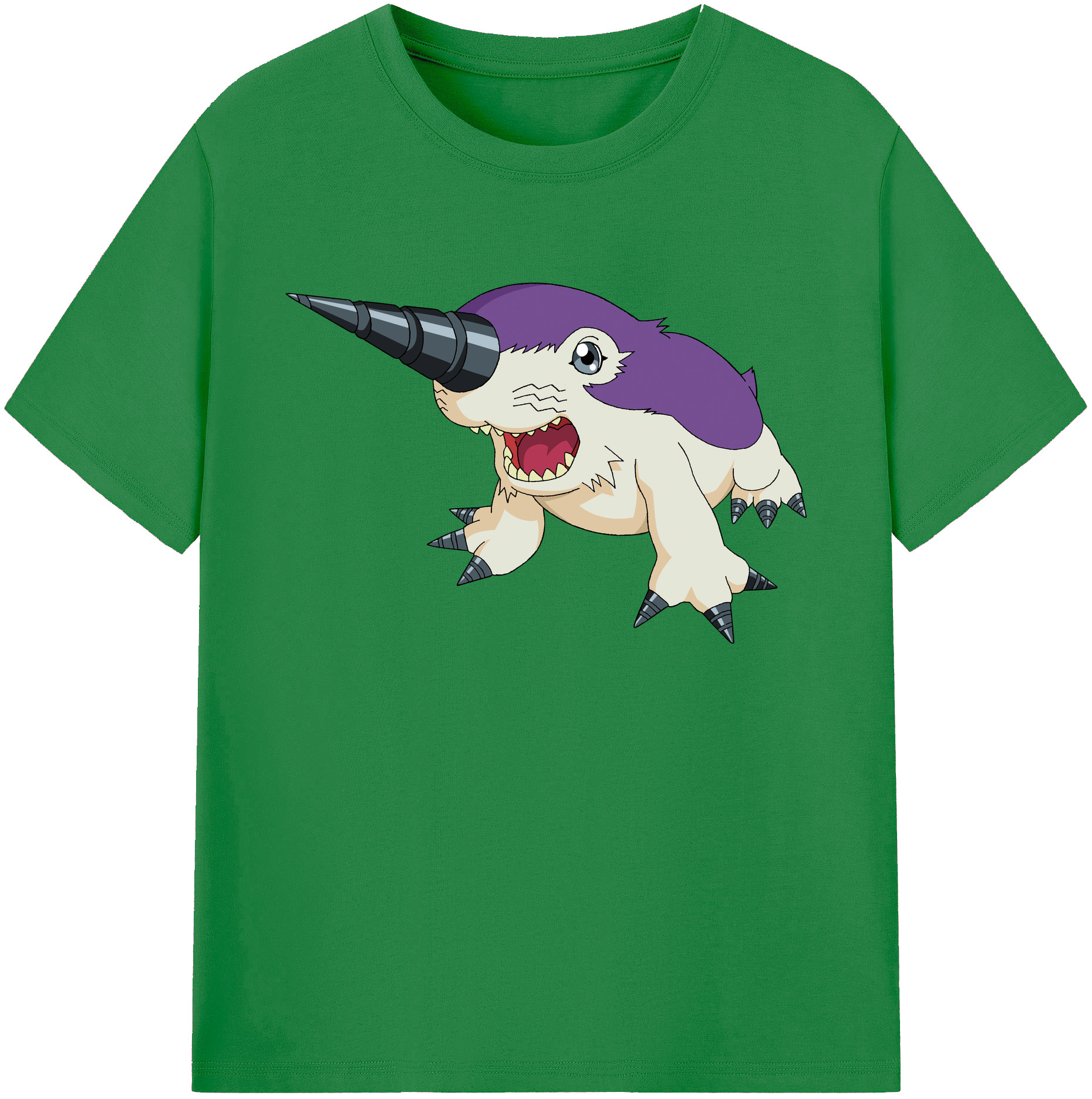 （画像用） Digimon デジタルモンスター/デジモン 綿100％ メンズ半袖Tシャツ｜肌触りやわらか＆通気性