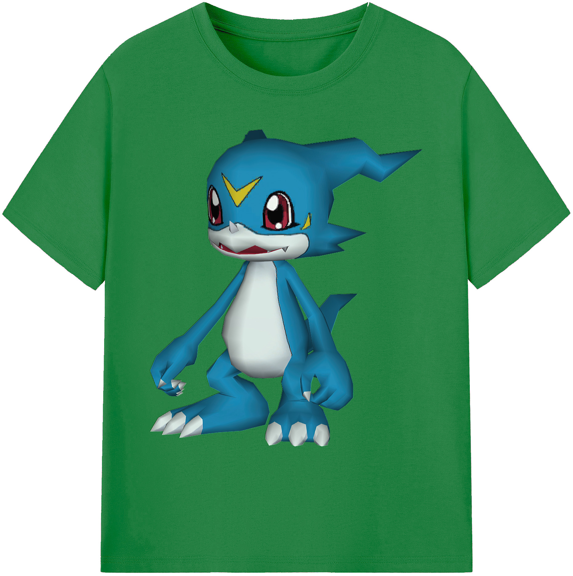 （画像用） Digimon デジタルモンスター/デジモン 綿100％ メンズ半袖Tシャツ｜肌触りやわらか＆通気性