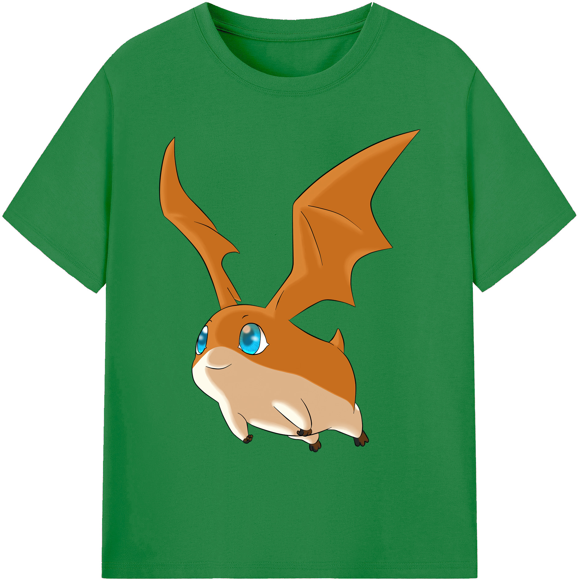 （画像用） Digimon デジタルモンスター/デジモン 綿100％ メンズ半袖Tシャツ｜肌触りやわらか＆通気性