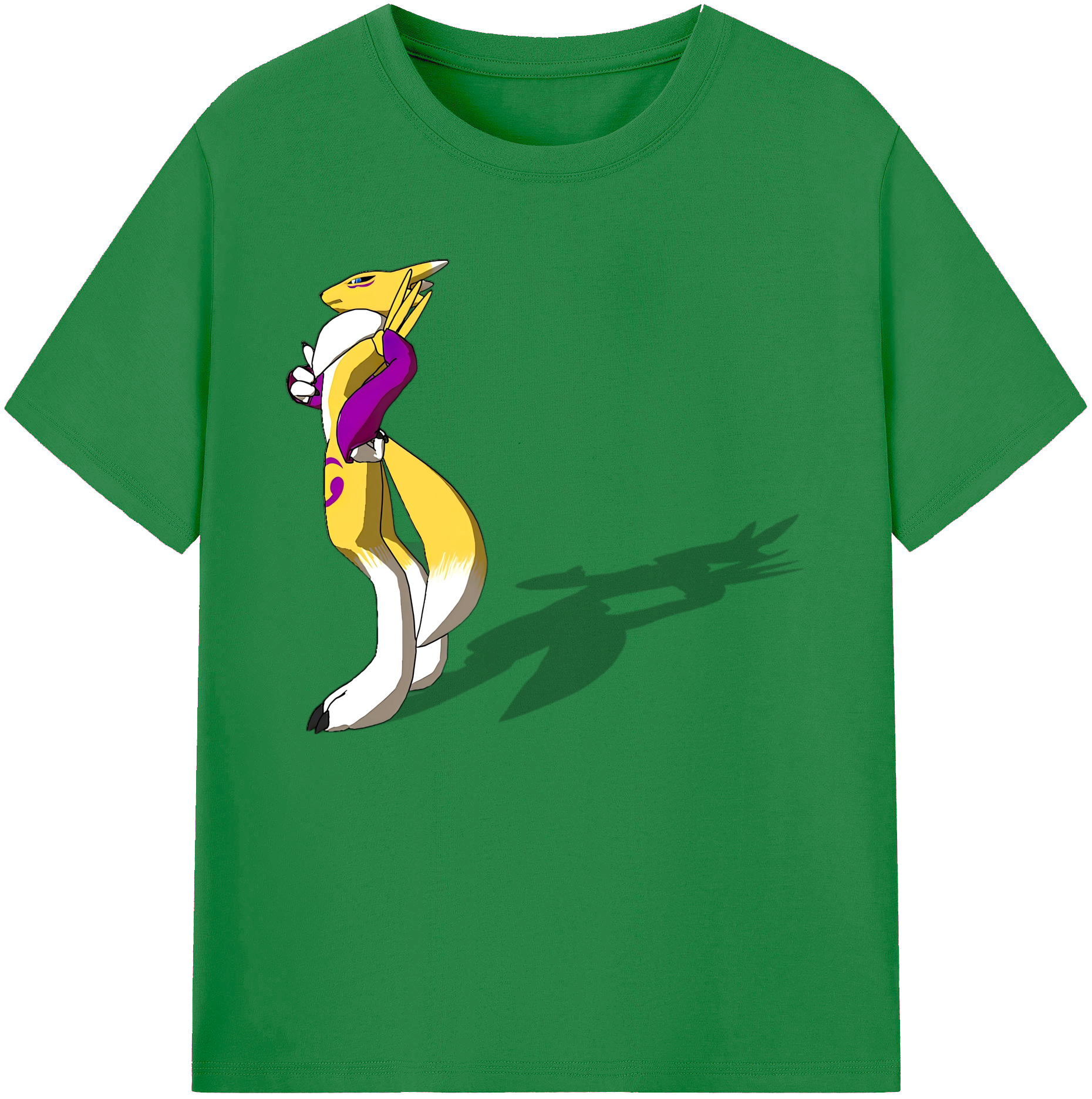 （画像用） Digimon デジタルモンスター/デジモン 綿100％ メンズ半袖Tシャツ｜肌触りやわらか＆通気性