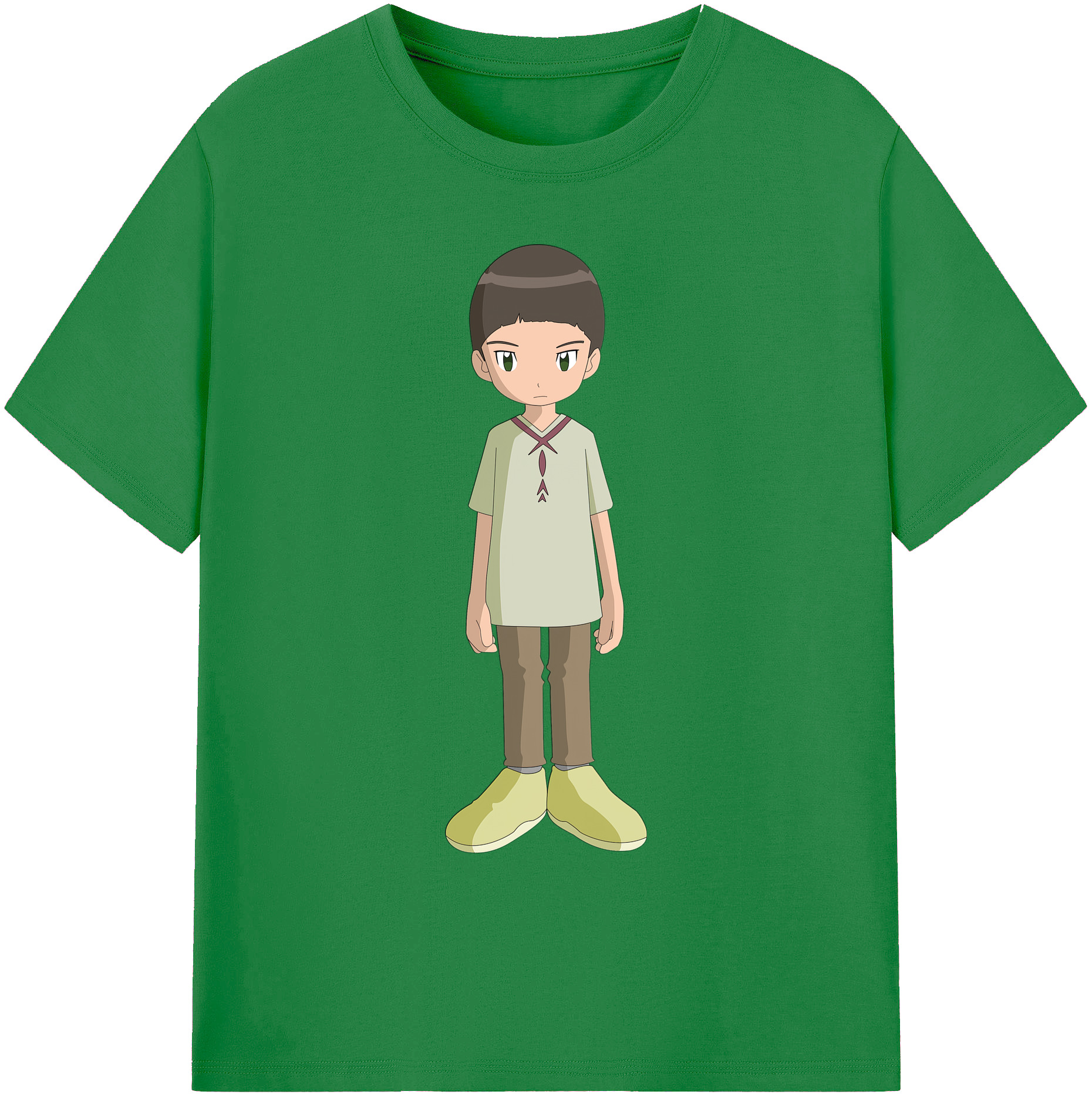 （画像用） Digimon デジタルモンスター/デジモン 綿100％ メンズ半袖Tシャツ｜肌触りやわらか＆通気性