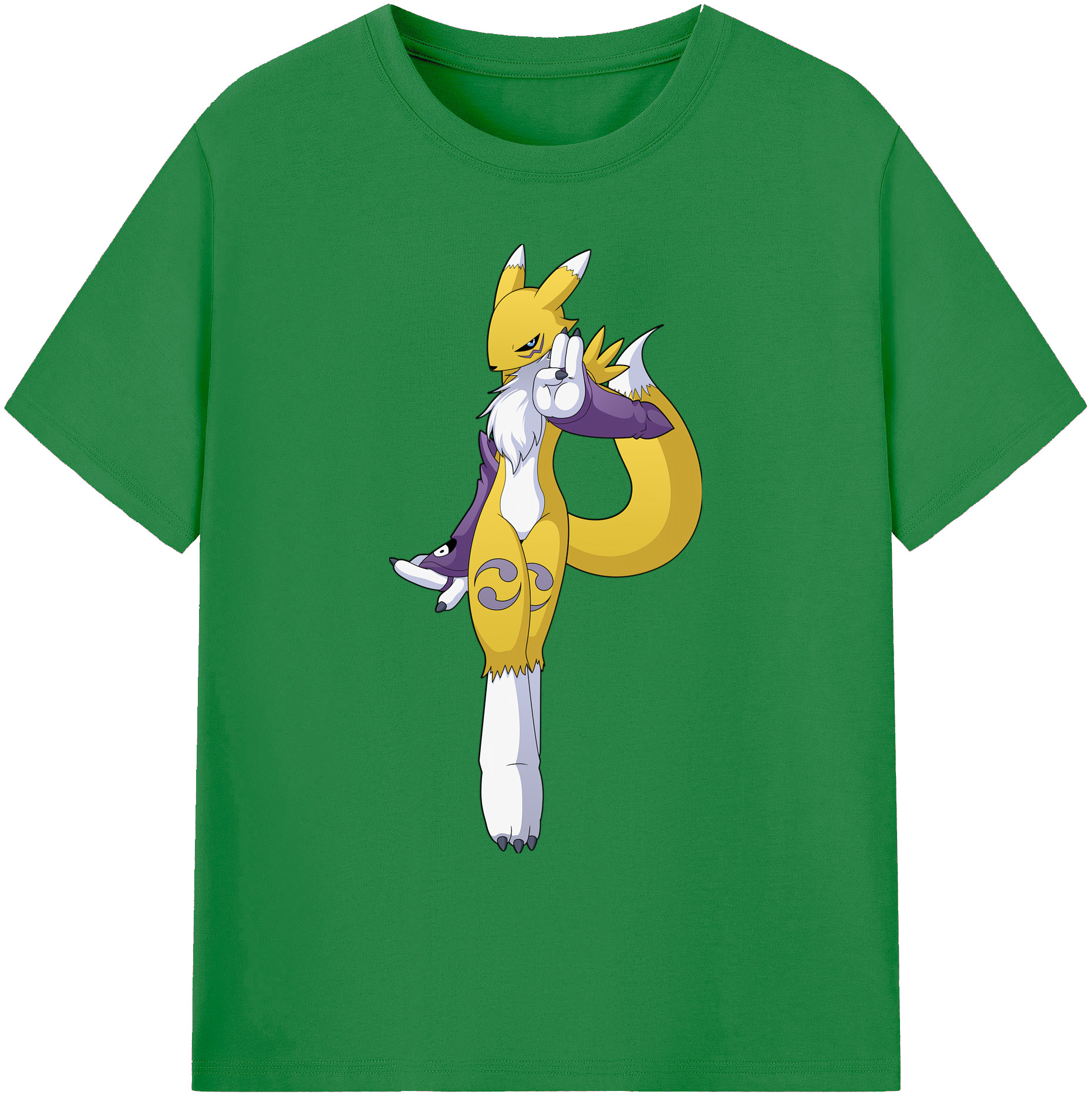 （画像用） Digimon デジタルモンスター/デジモン 綿100％ メンズ半袖Tシャツ｜肌触りやわらか＆通気性