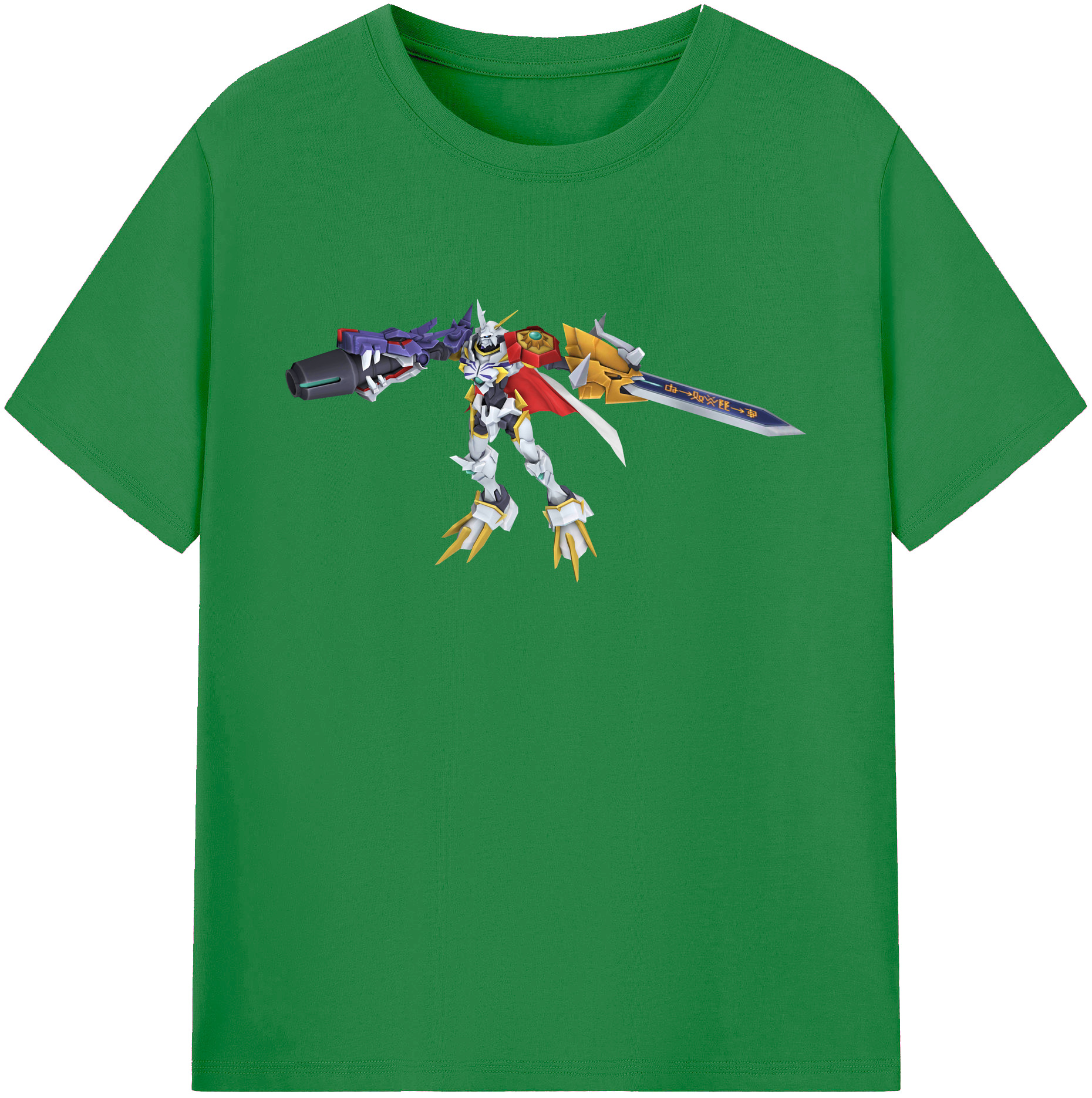 （画像用） Digimon デジタルモンスター/デジモン 綿100％ メンズ半袖Tシャツ｜肌触りやわらか＆通気性