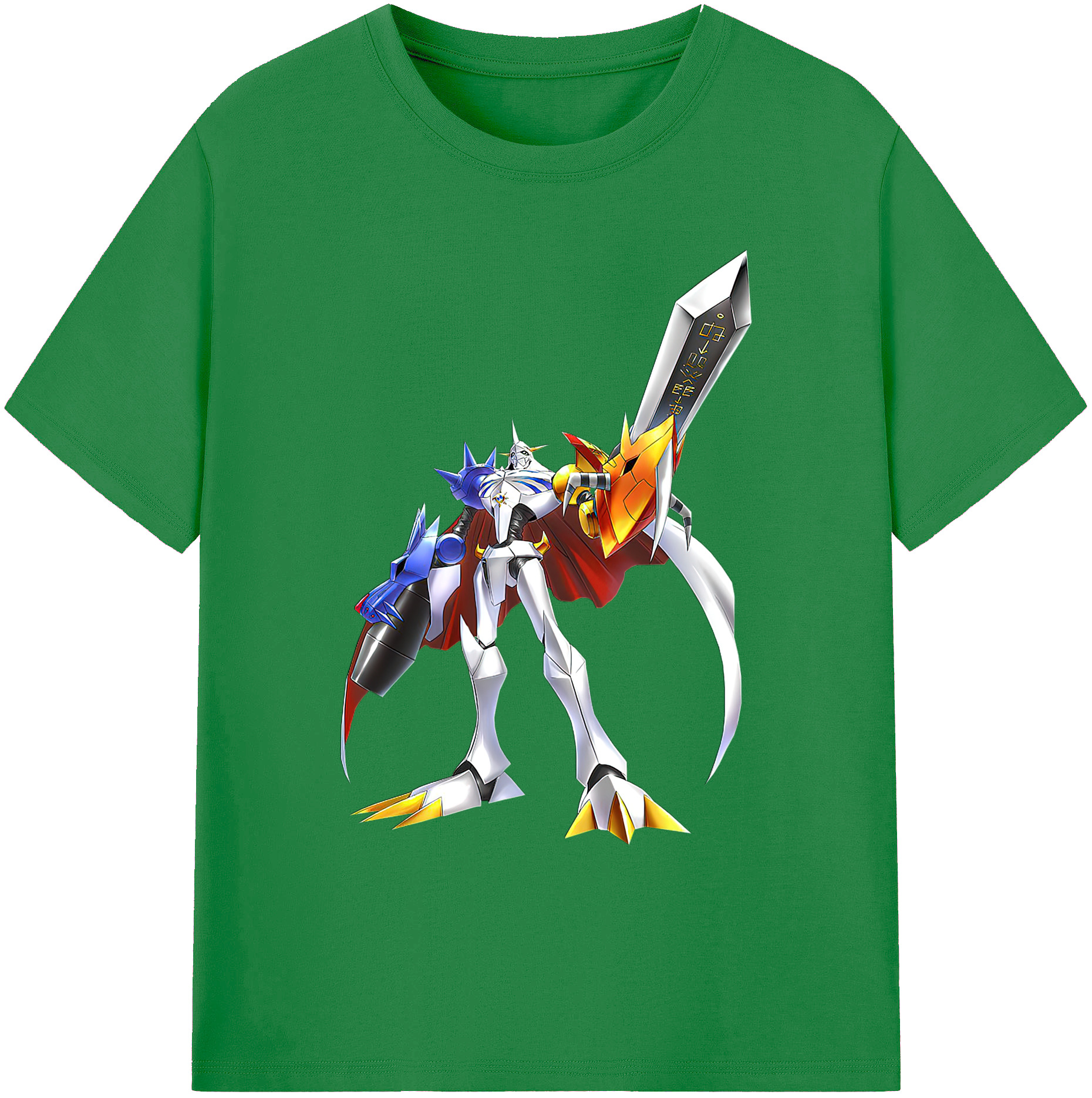 （画像用） Digimon デジタルモンスター/デジモン 綿100％ メンズ半袖Tシャツ｜肌触りやわらか＆通気性