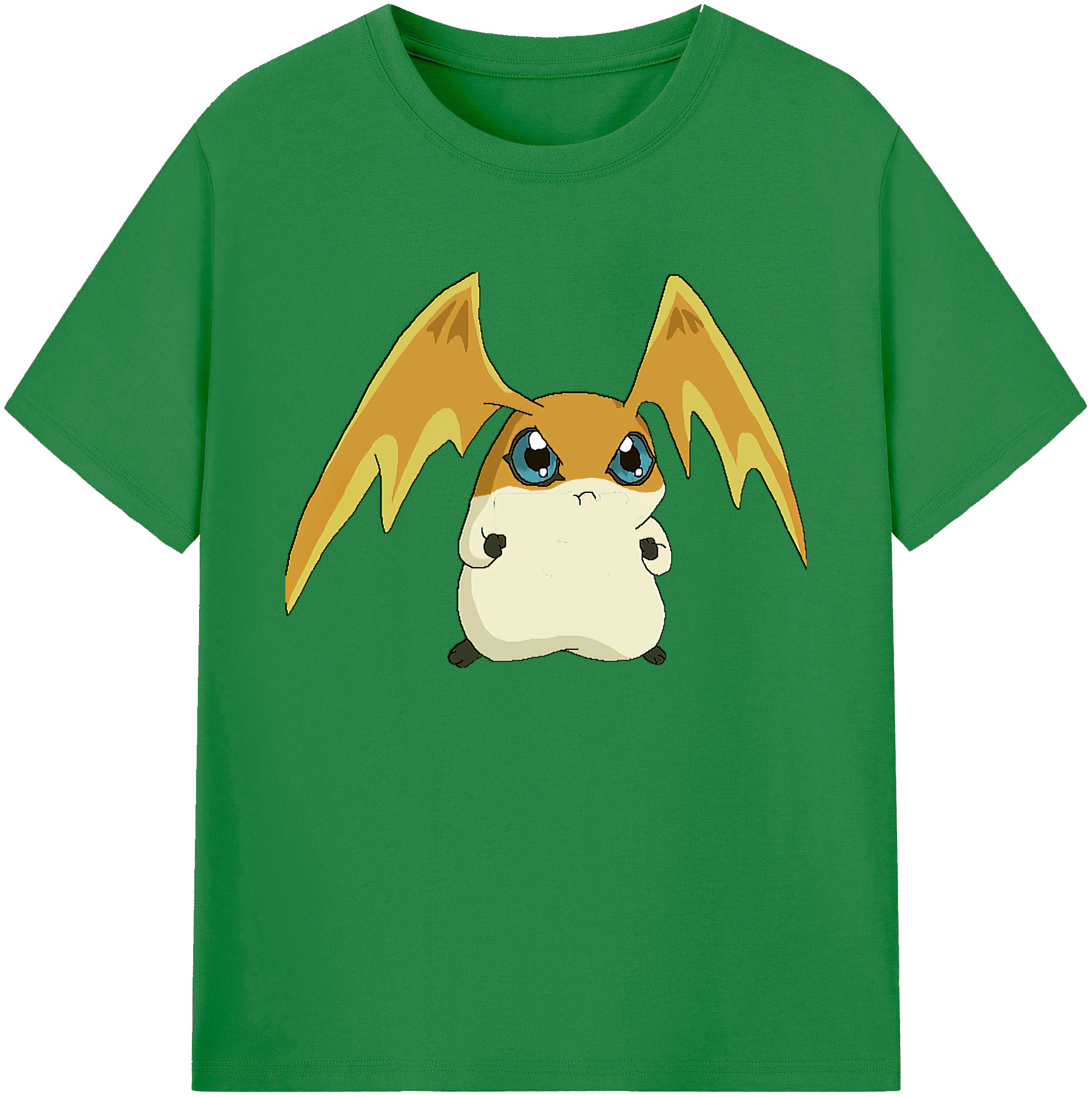 （画像用） Digimon デジタルモンスター/デジモン 綿100％ メンズ半袖Tシャツ｜肌触りやわらか＆通気性