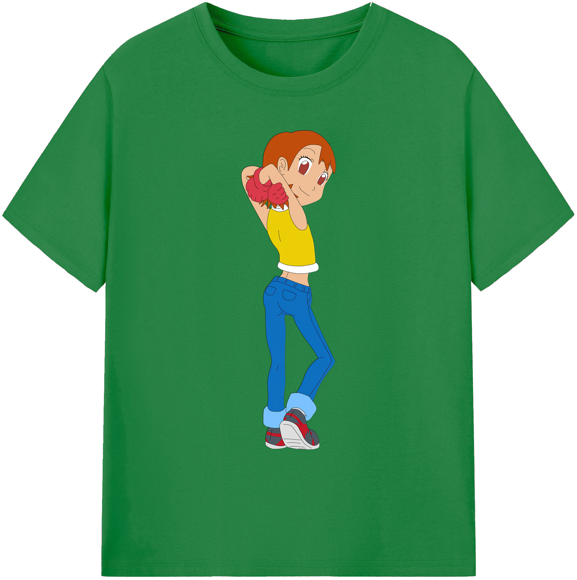 （画像用） Digimon デジタルモンスター/デジモン 綿100％ メンズ半袖Tシャツ｜肌触りやわらか＆通気性