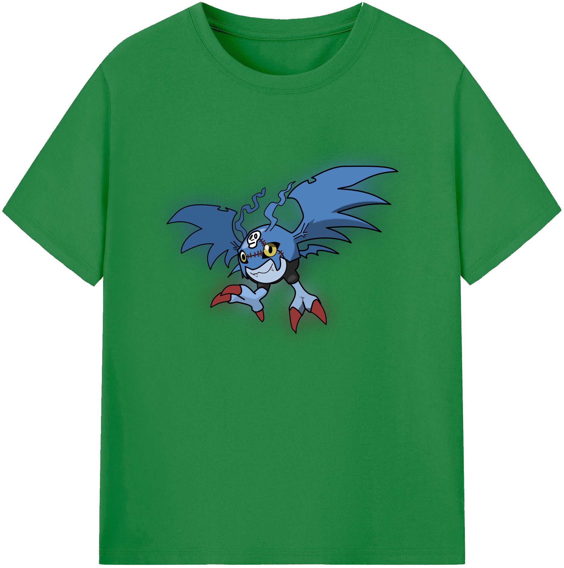 （画像用） Digimon デジタルモンスター/デジモン 綿100％ メンズ半袖Tシャツ｜肌触りやわらか＆通気性