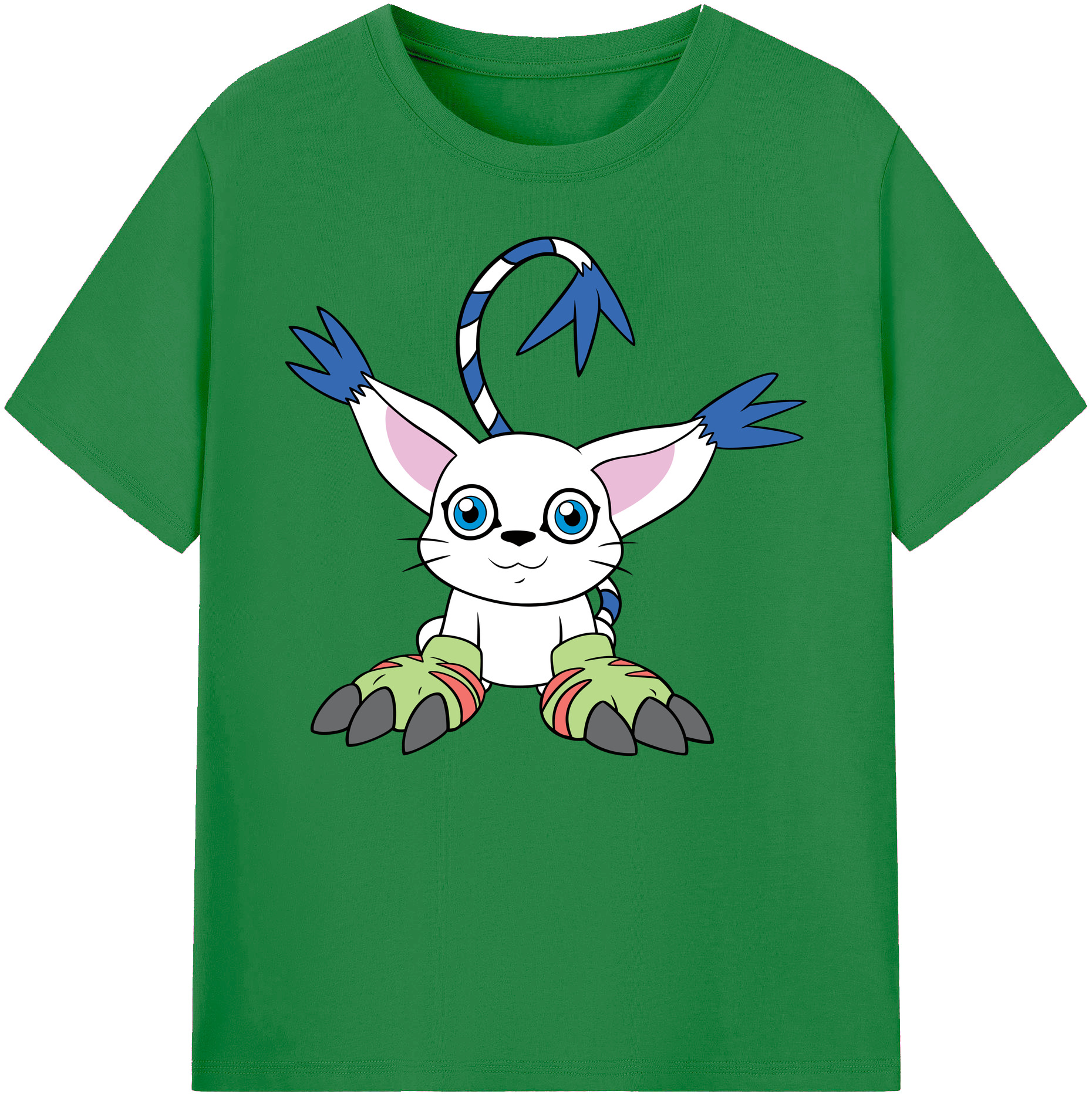 （画像用） Digimon デジタルモンスター/デジモン 綿100％ メンズ半袖Tシャツ｜肌触りやわらか＆通気性