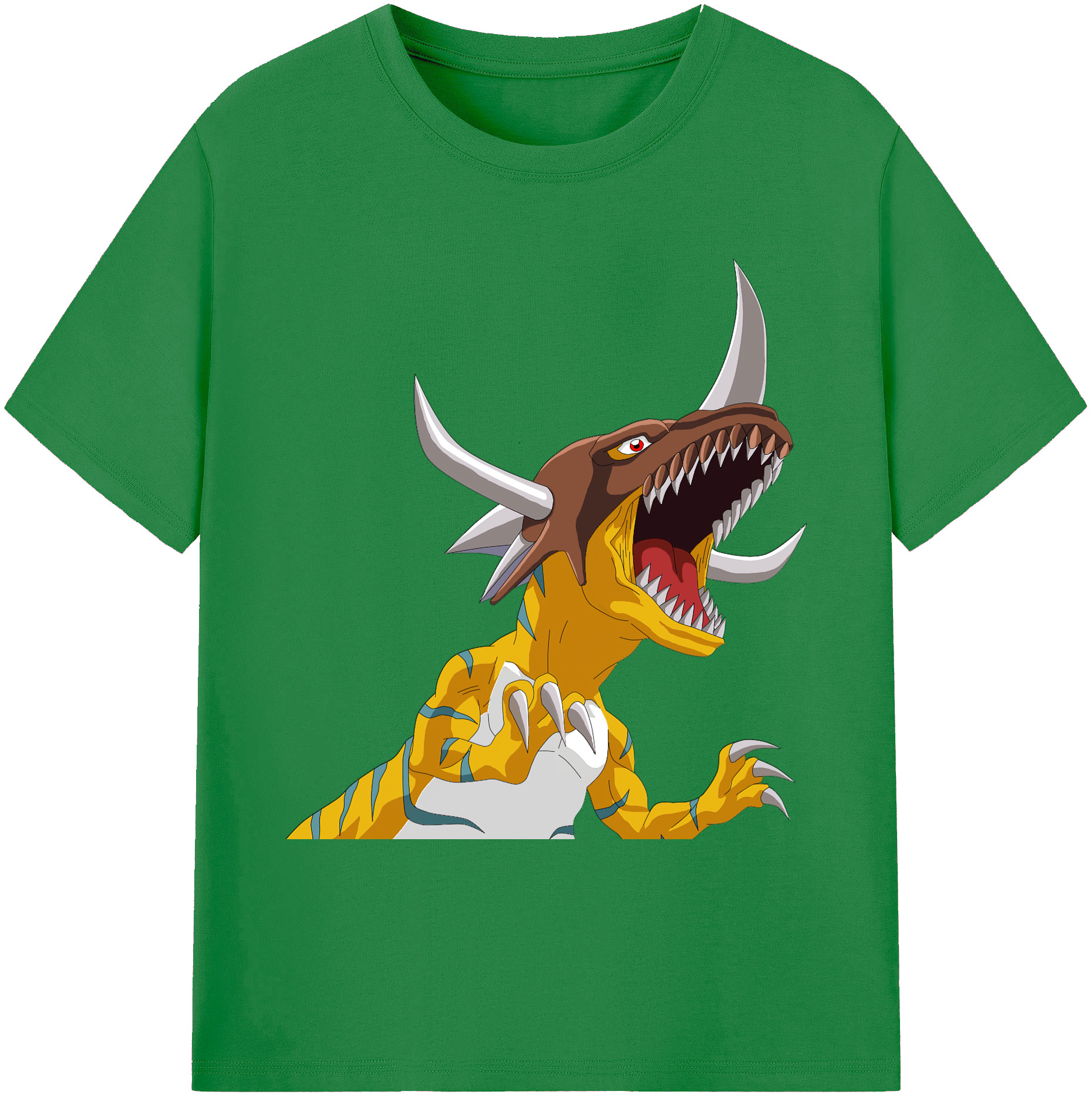 （画像用） Digimon デジタルモンスター/デジモン 綿100％ メンズ半袖Tシャツ｜肌触りやわらか＆通気性