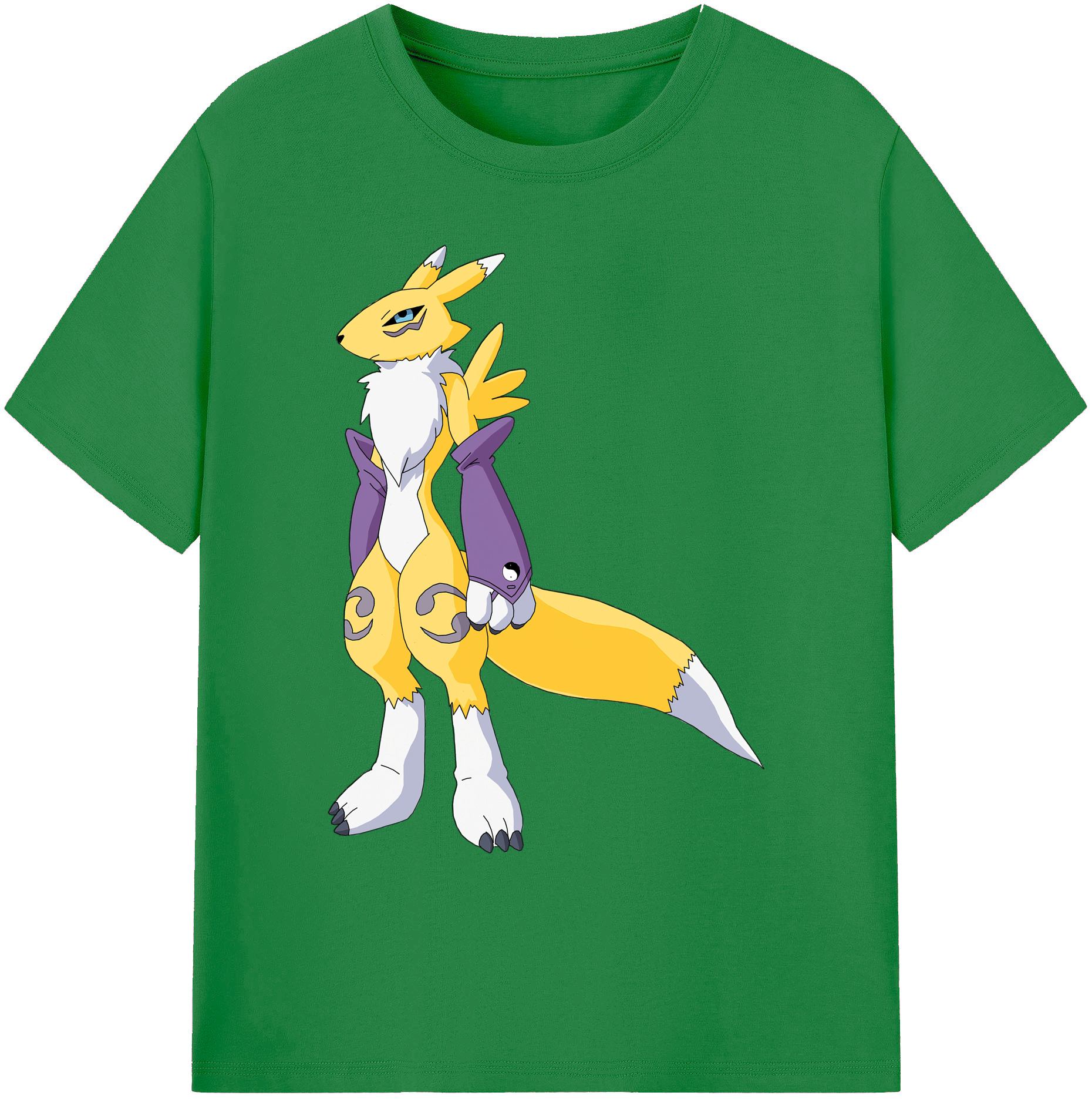 （画像用） Digimon デジタルモンスター/デジモン 綿100％ メンズ半袖Tシャツ｜肌触りやわらか＆通気性