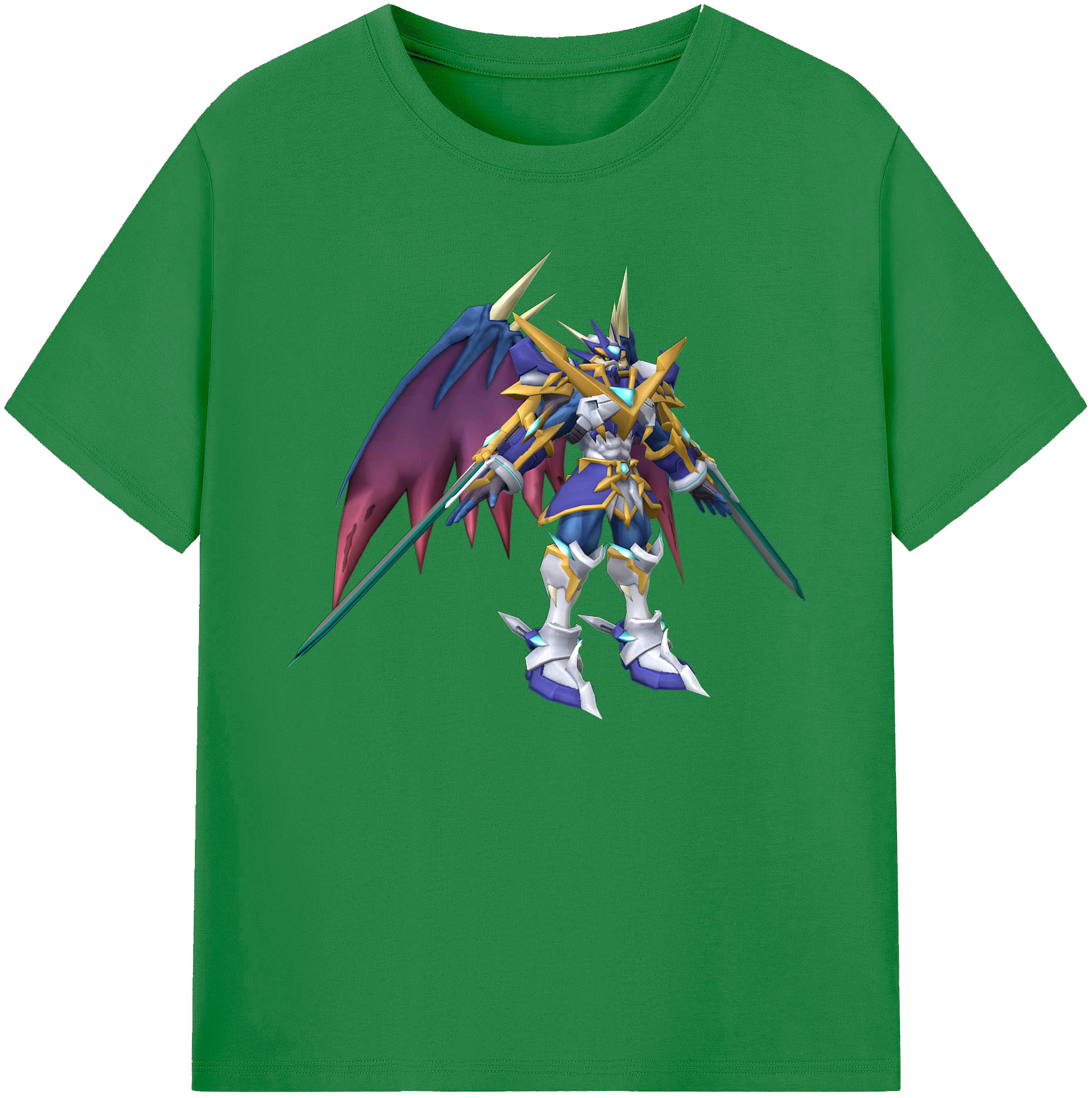 （画像用） Digimon デジタルモンスター/デジモン 綿100％ メンズ半袖Tシャツ｜肌触りやわらか＆通気性