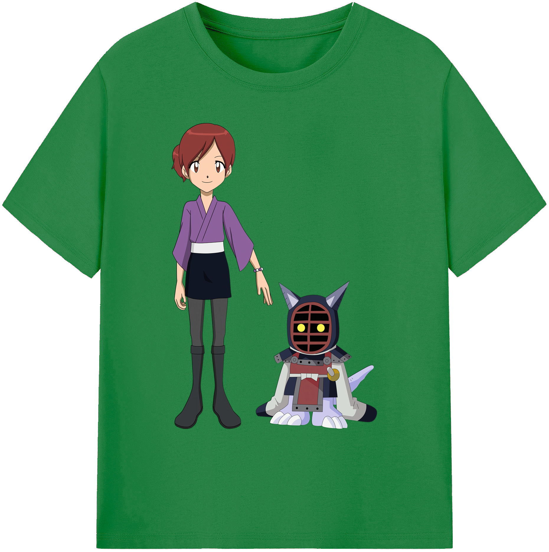 （画像用） Digimon デジタルモンスター/デジモン 綿100％ メンズ半袖Tシャツ｜肌触りやわらか＆通気性