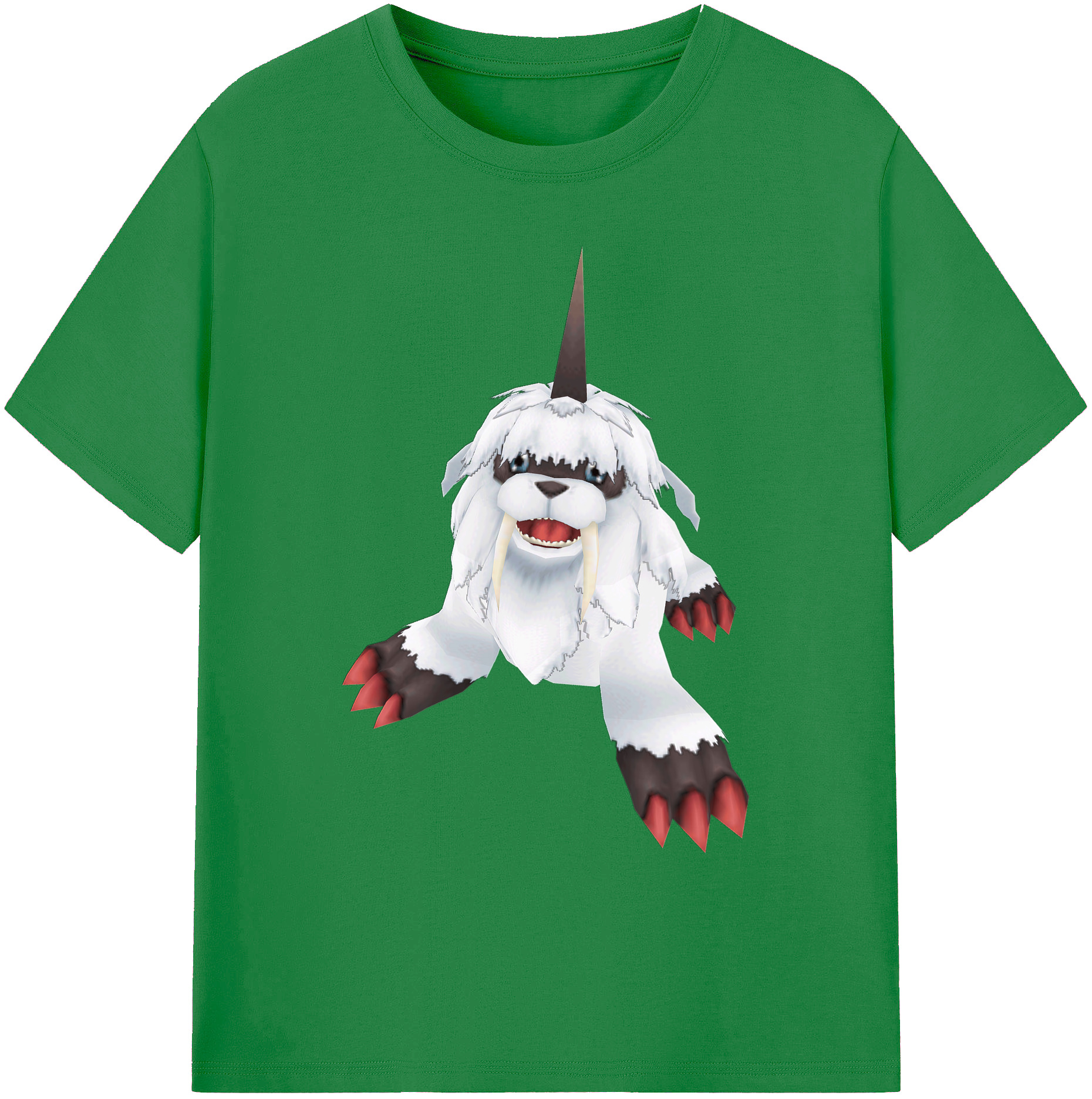 （画像用） Digimon デジタルモンスター/デジモン 綿100％ メンズ半袖Tシャツ｜肌触りやわらか＆通気性