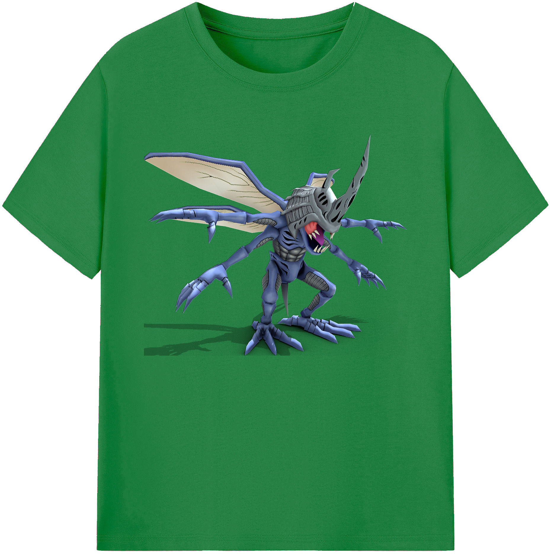 （画像用） Digimon デジタルモンスター/デジモン 綿100％ メンズ半袖Tシャツ｜肌触りやわらか＆通気性