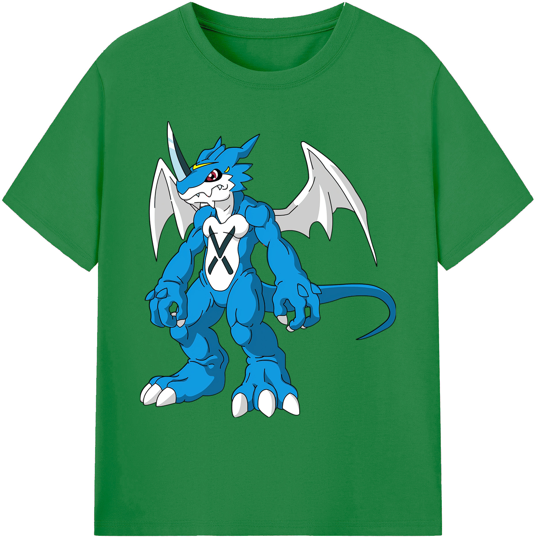 （画像用） Digimon デジタルモンスター/デジモン 綿100％ メンズ半袖Tシャツ｜肌触りやわらか＆通気性